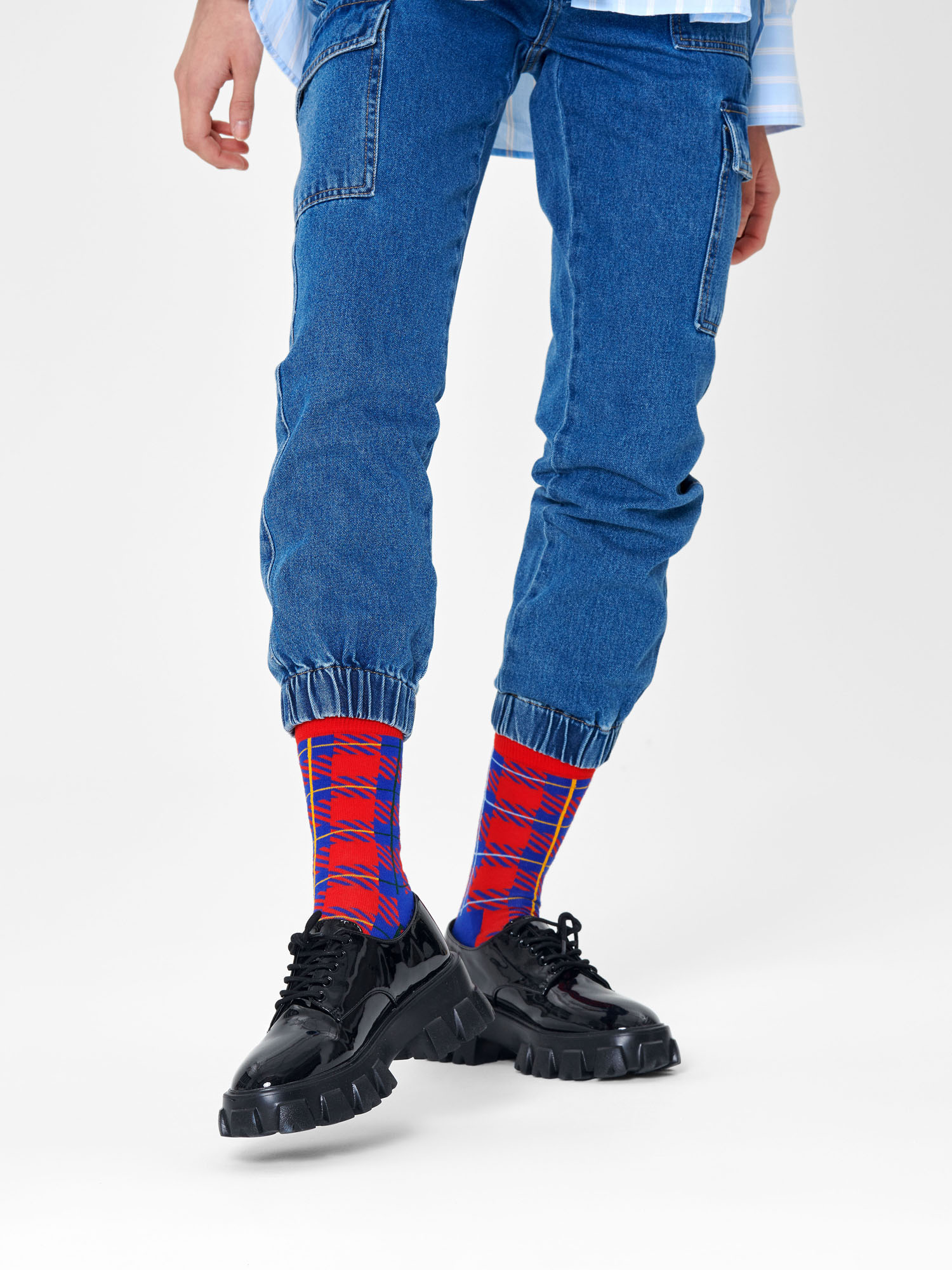 Skarpetki Happy Socks Business Business (red/blue)