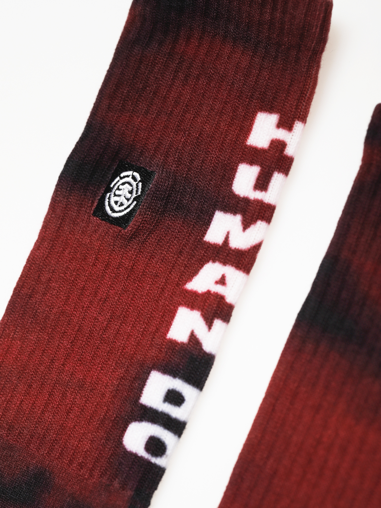 Skarpetki Element Pota Skate Socks (red tie dye)