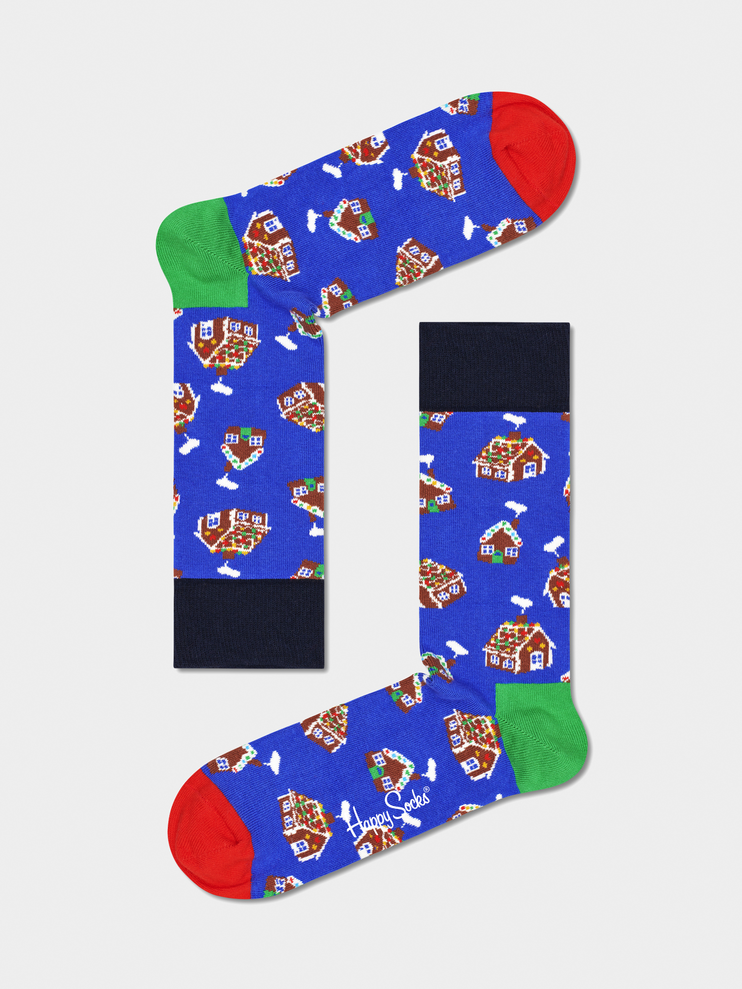 Skarpetki Happy Socks Gingerbread House (blue)