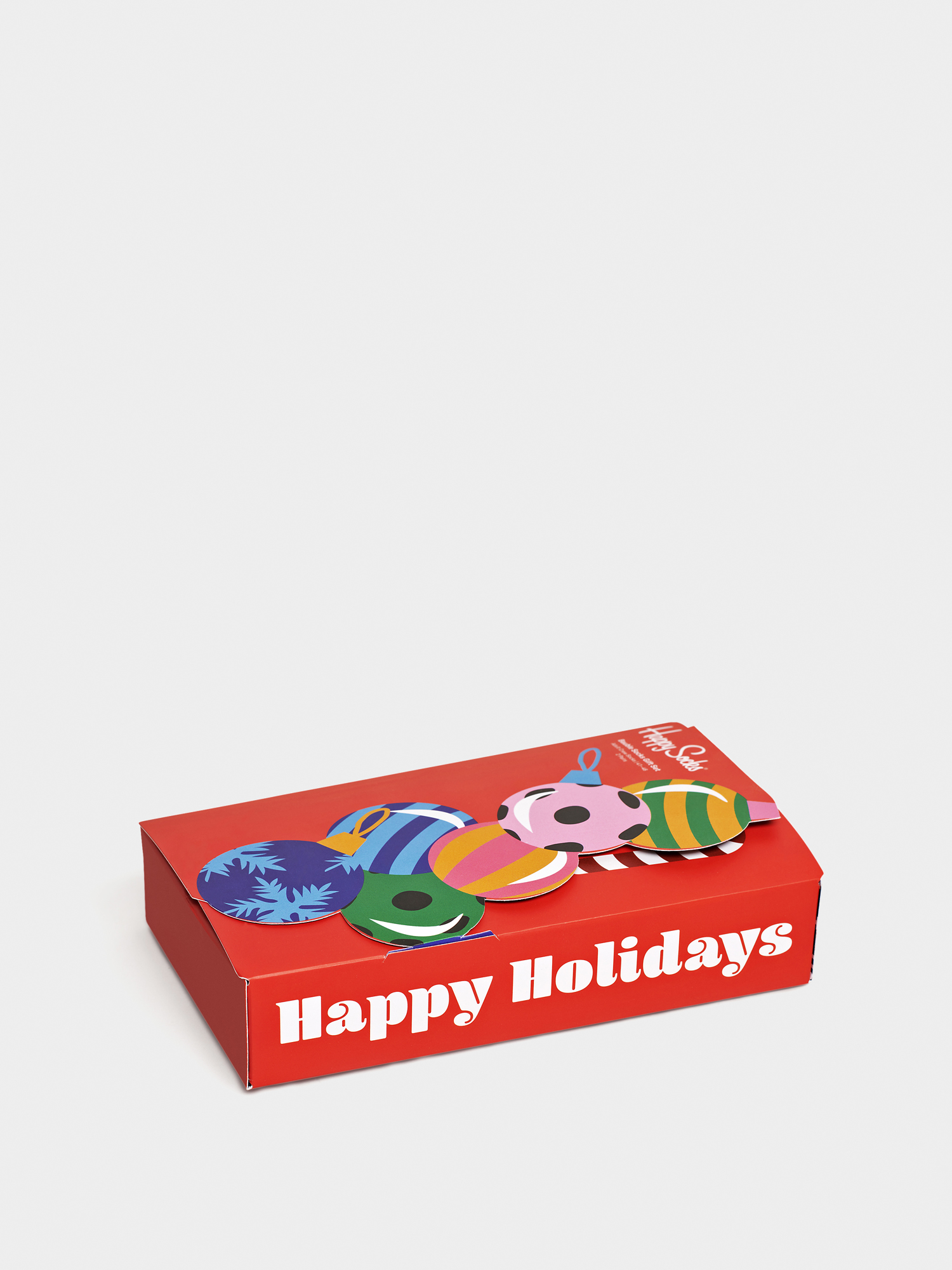 Skarpetki Happy Socks Baubles 2Pk (red/navy)
