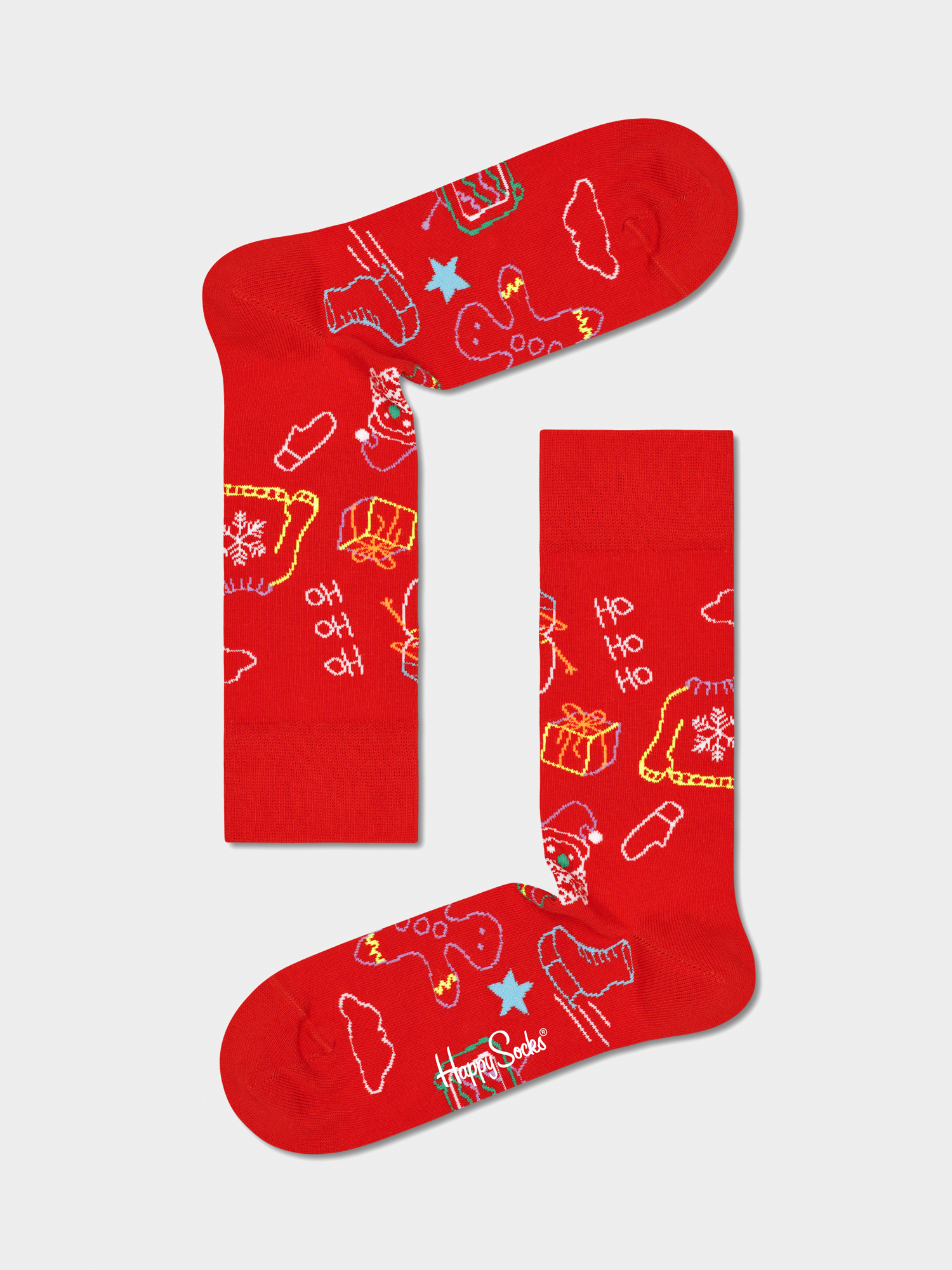 Skarpetki Happy Socks Happy Holiday 4Pk (red/black/multi)