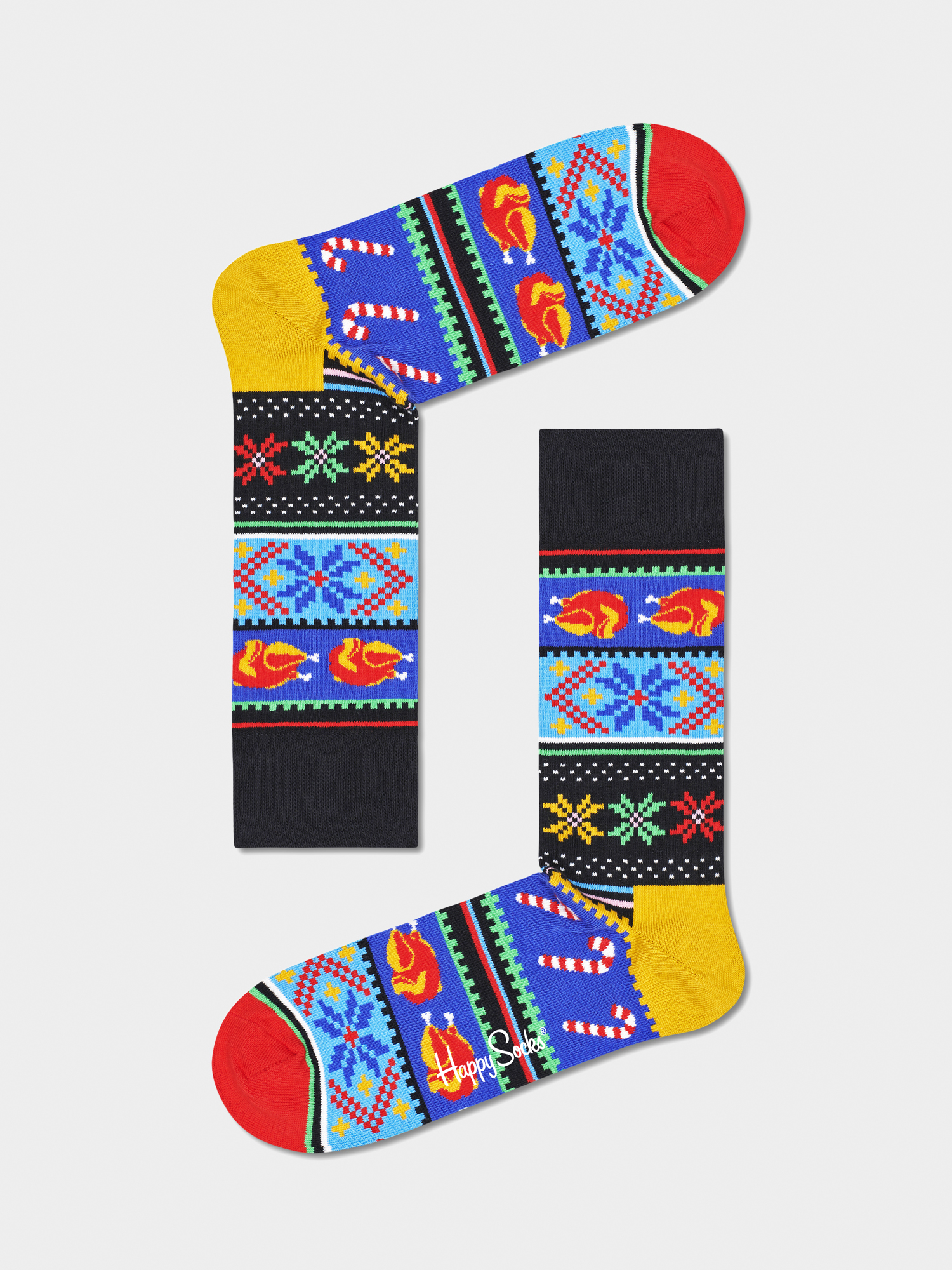 Skarpetki Happy Socks Happy Holiday 4Pk (red/black/multi)