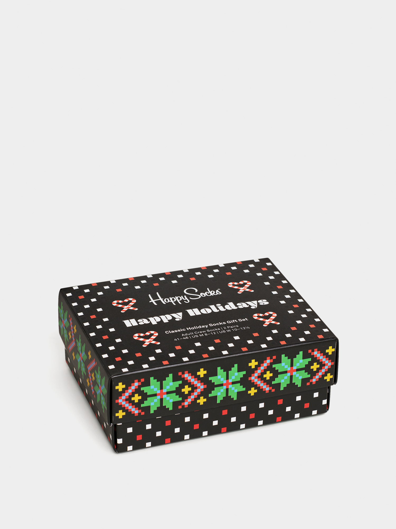 Skarpetki Happy Socks Ho Ho Ho 2Pk (black/blue)
