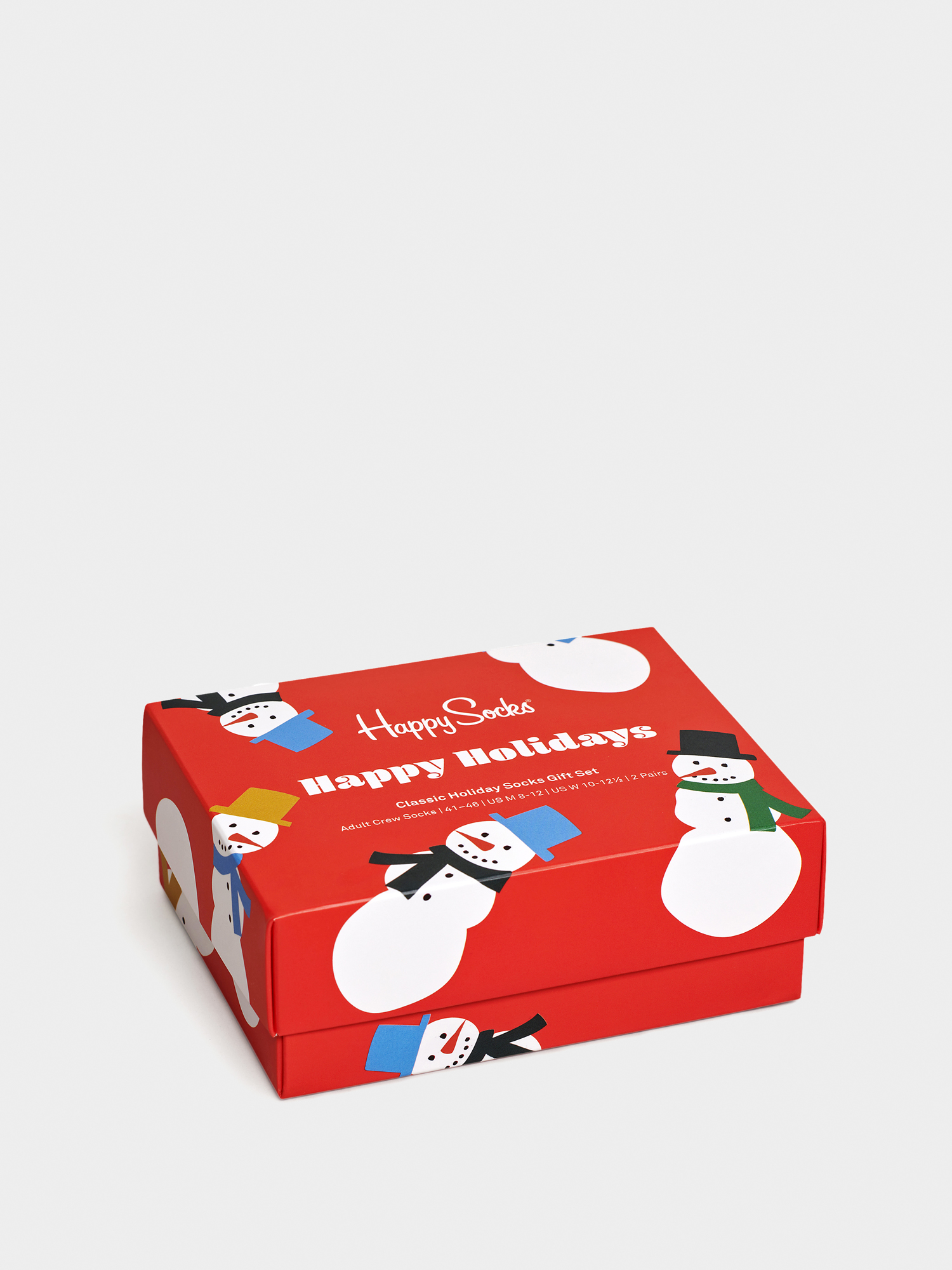 Skarpetki Happy Socks Snowman 2Pk (red/green)