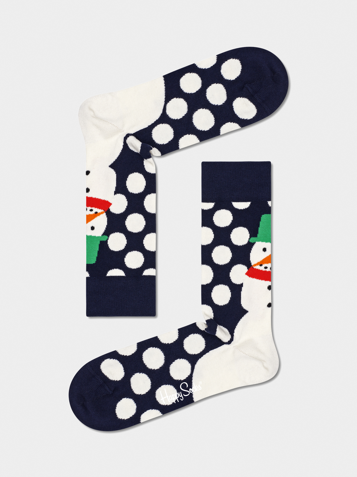 Skarpetki Happy Socks Snowman 3Pk (navy/red/white)