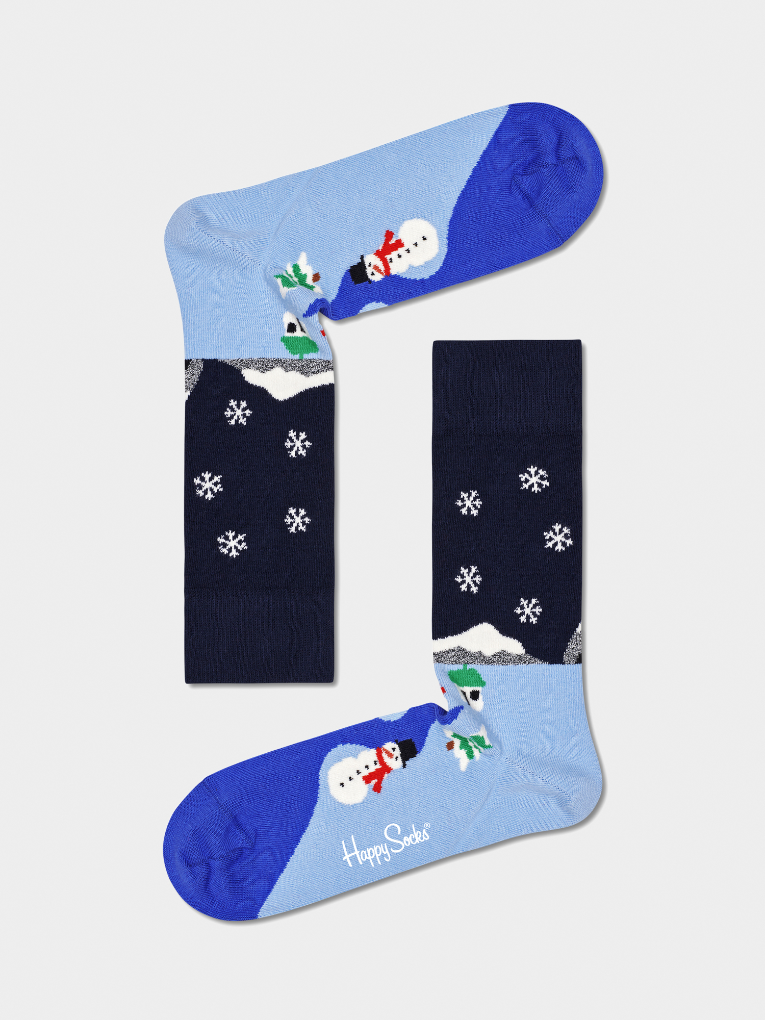 Skarpetki Happy Socks Snowman 3Pk (navy/red/white)