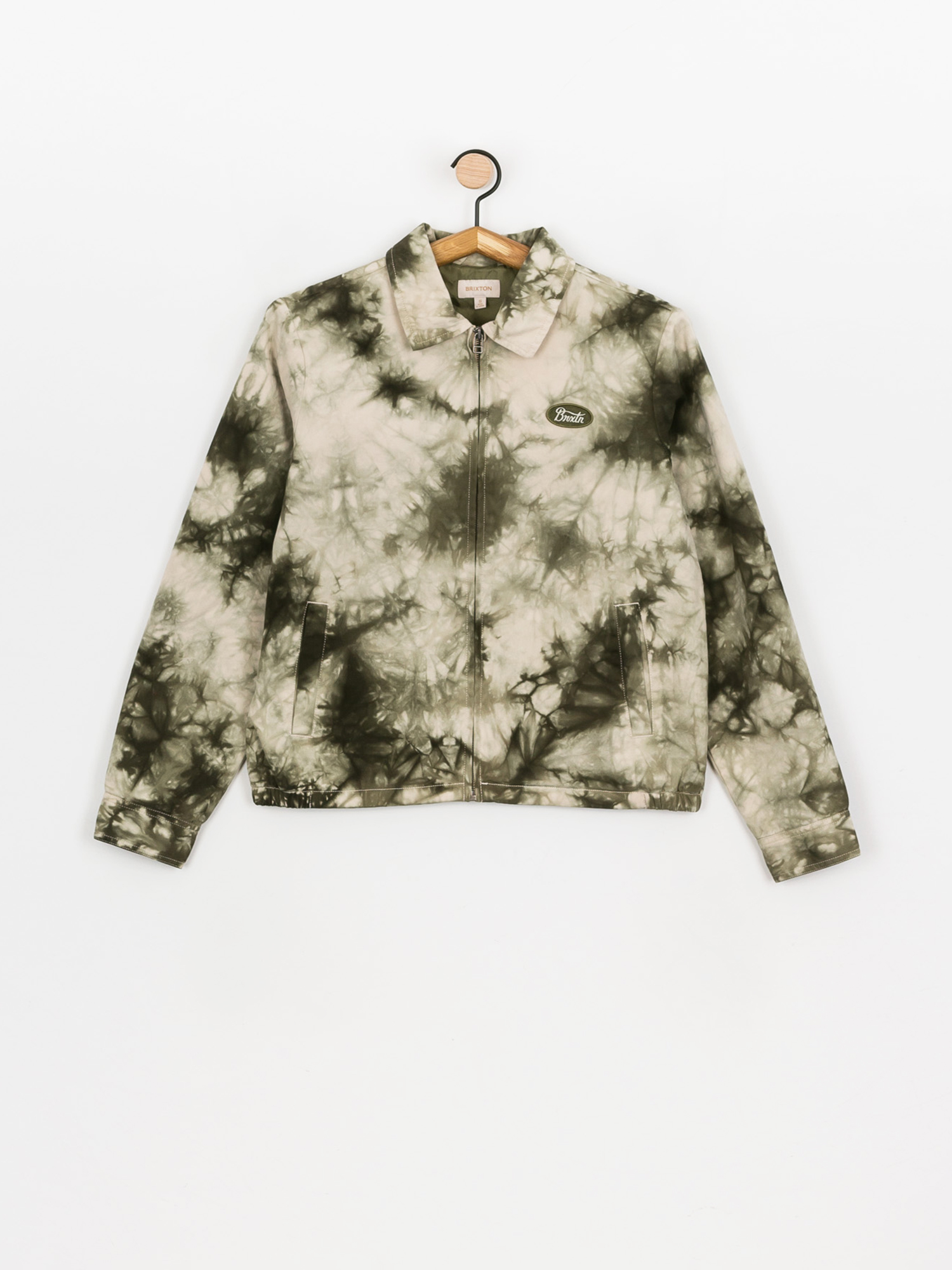 Kurtka Brixton Utopia Wmn (beige/military olive)