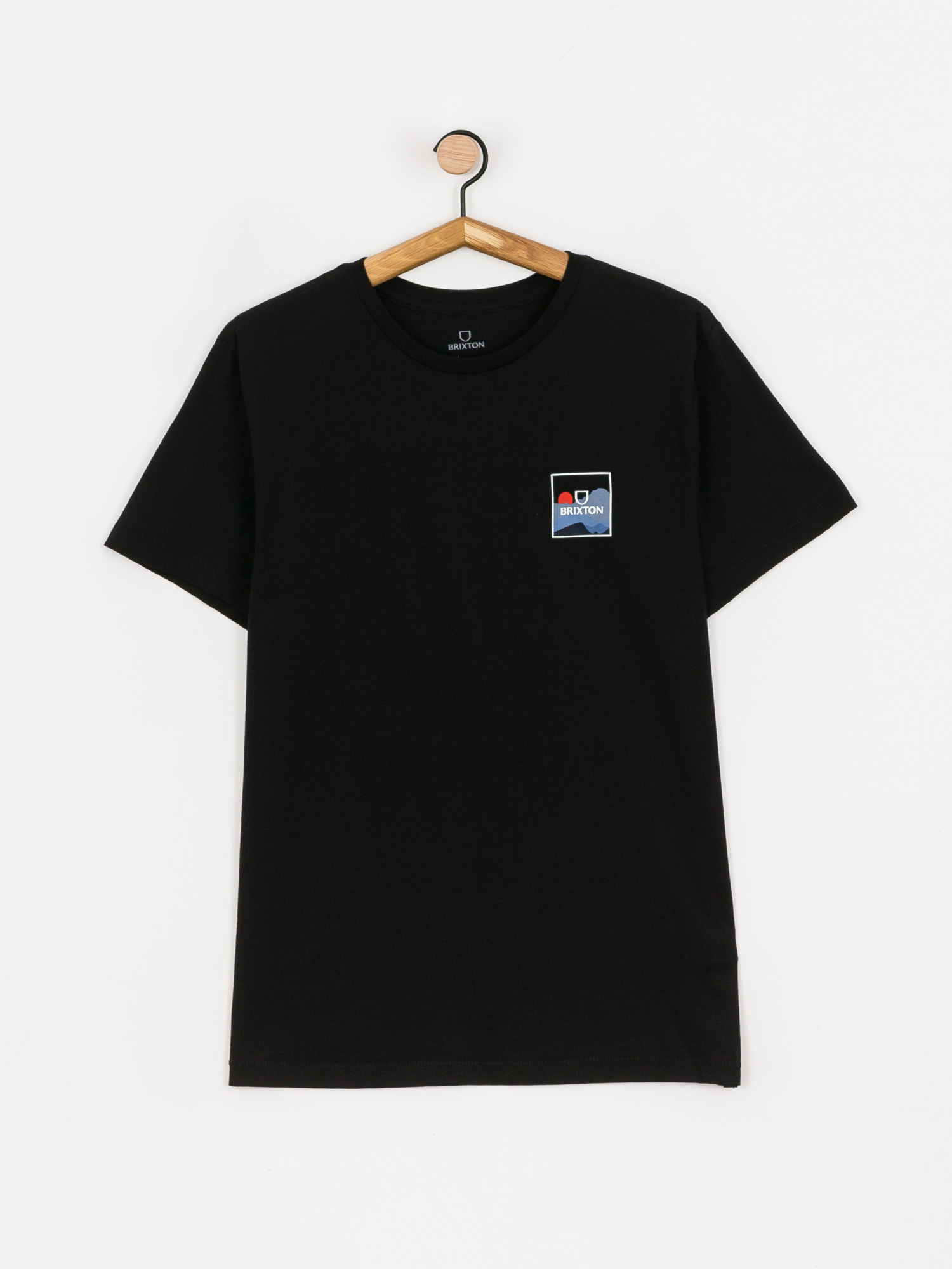 T-shirt Brixton Alpha Block Tlrt (mountain black)