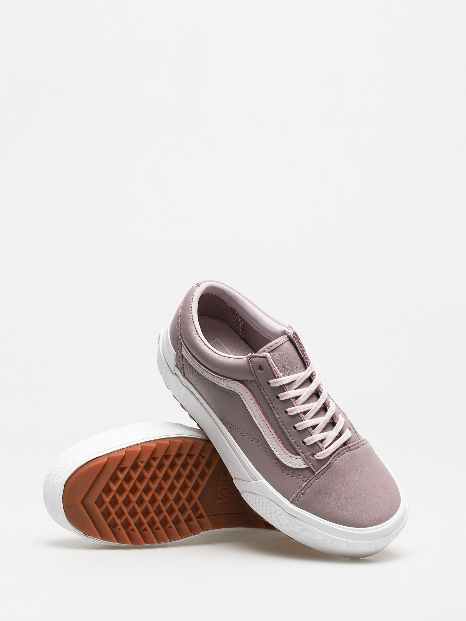 Buty Vans Old Skool Stacked (tumbled lthr/prpdv/trwht)