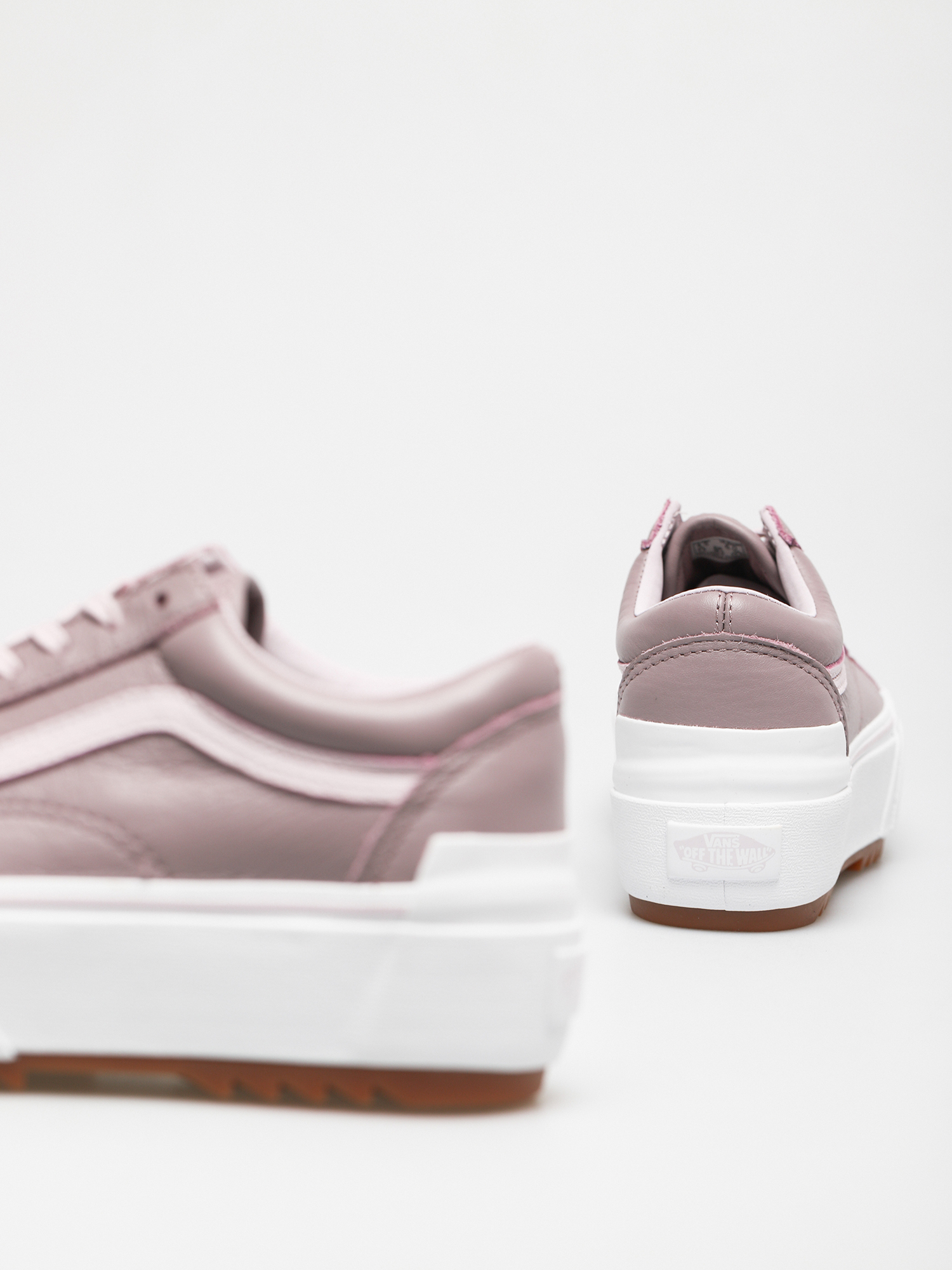 Buty Vans Old Skool Stacked (tumbled lthr/prpdv/trwht)
