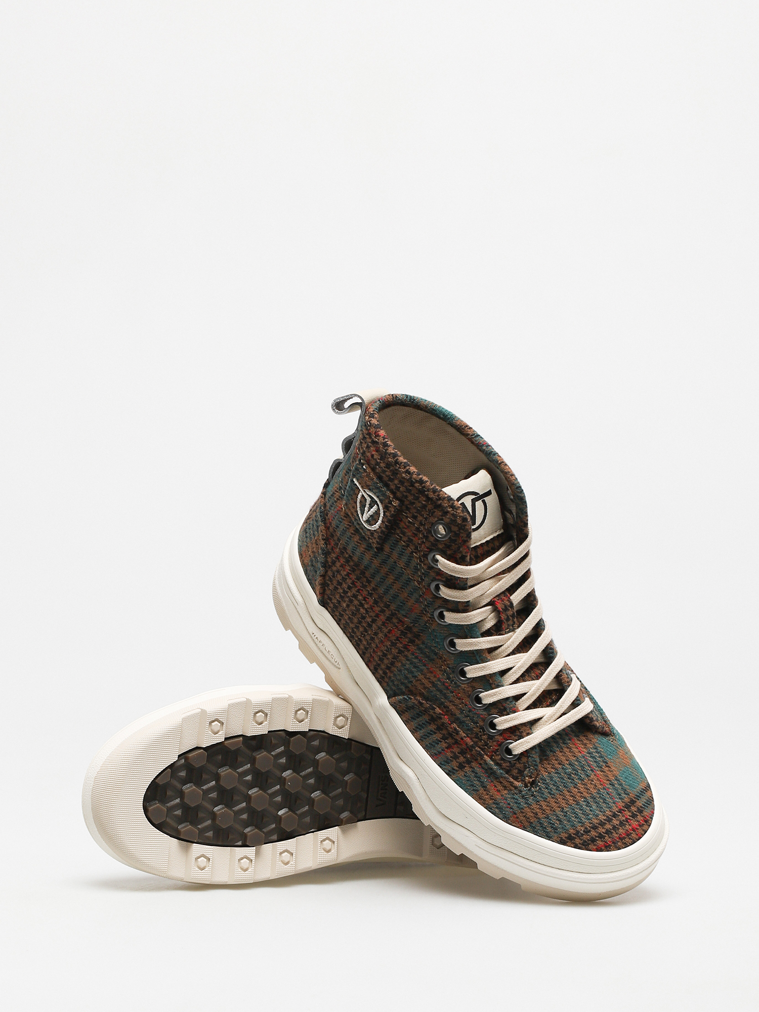 Buty Vans Sentry Wc (fuzzy plaid/sandshell/gr)
