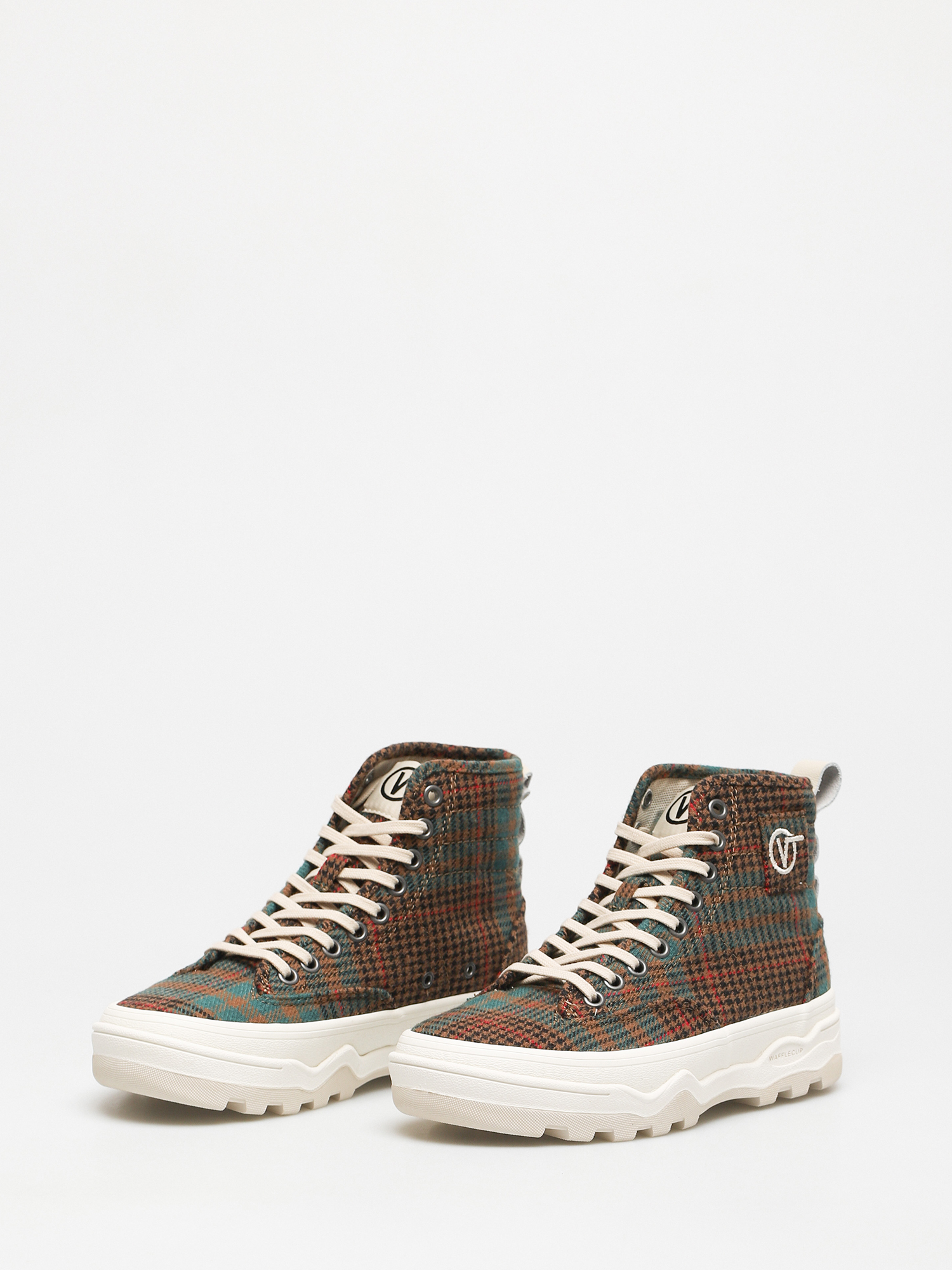 Buty Vans Sentry Wc (fuzzy plaid/sandshell/gr)