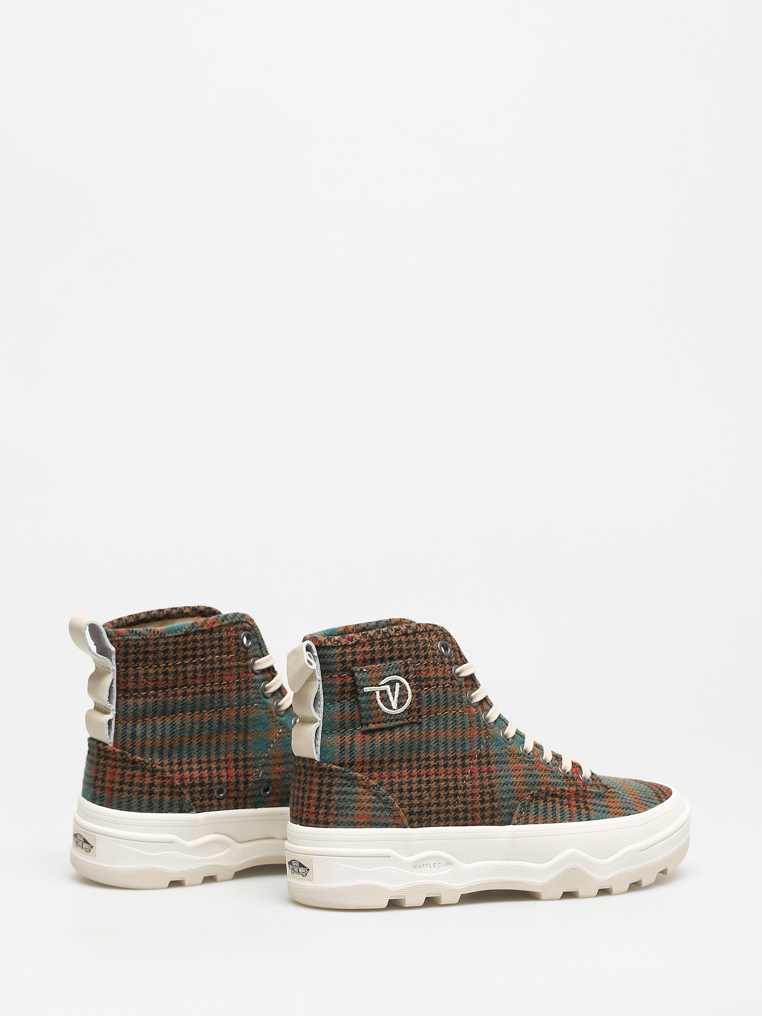 Buty Vans Sentry Wc (fuzzy plaid/sandshell/gr)