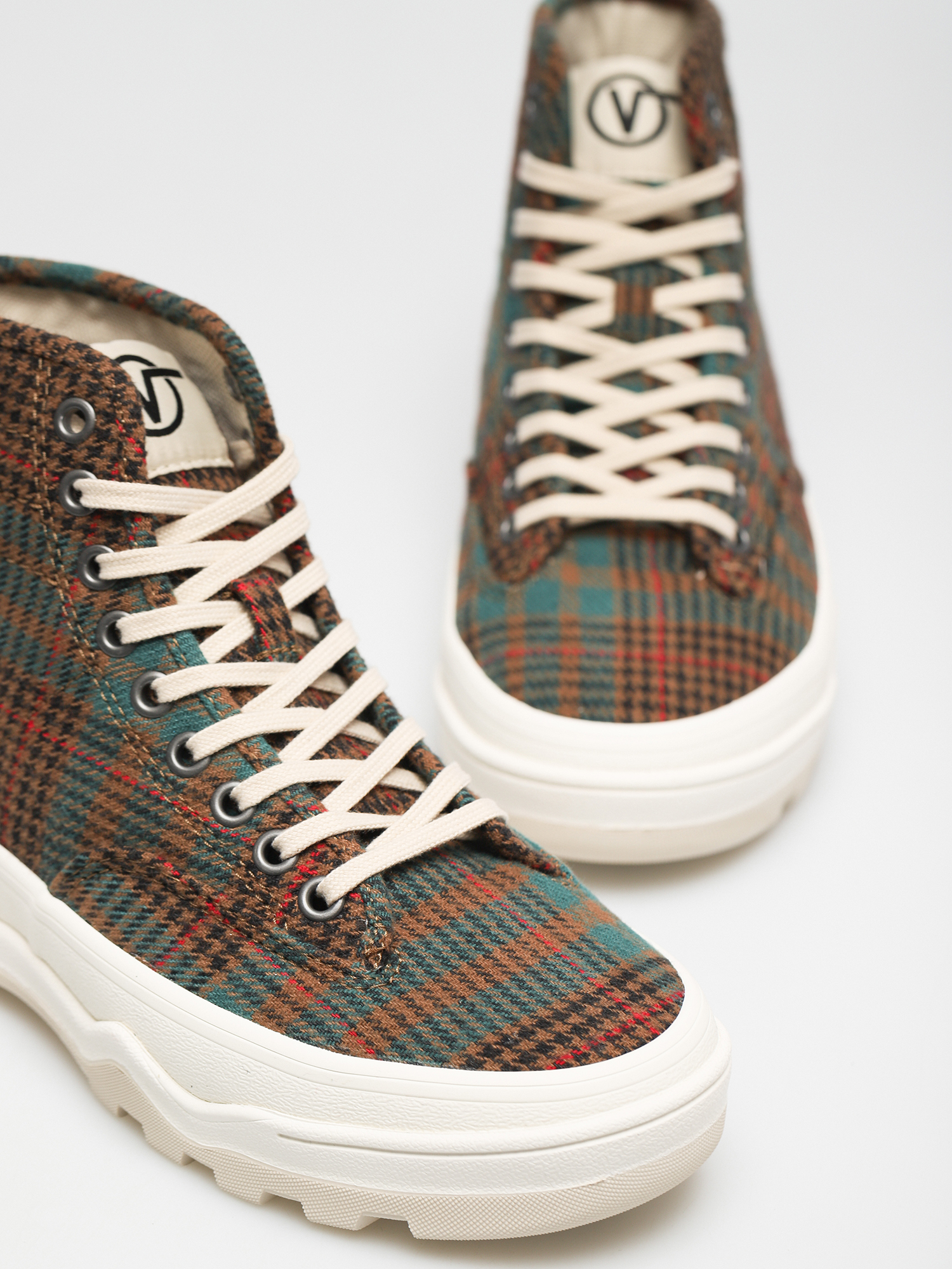 Buty Vans Sentry Wc (fuzzy plaid/sandshell/gr)