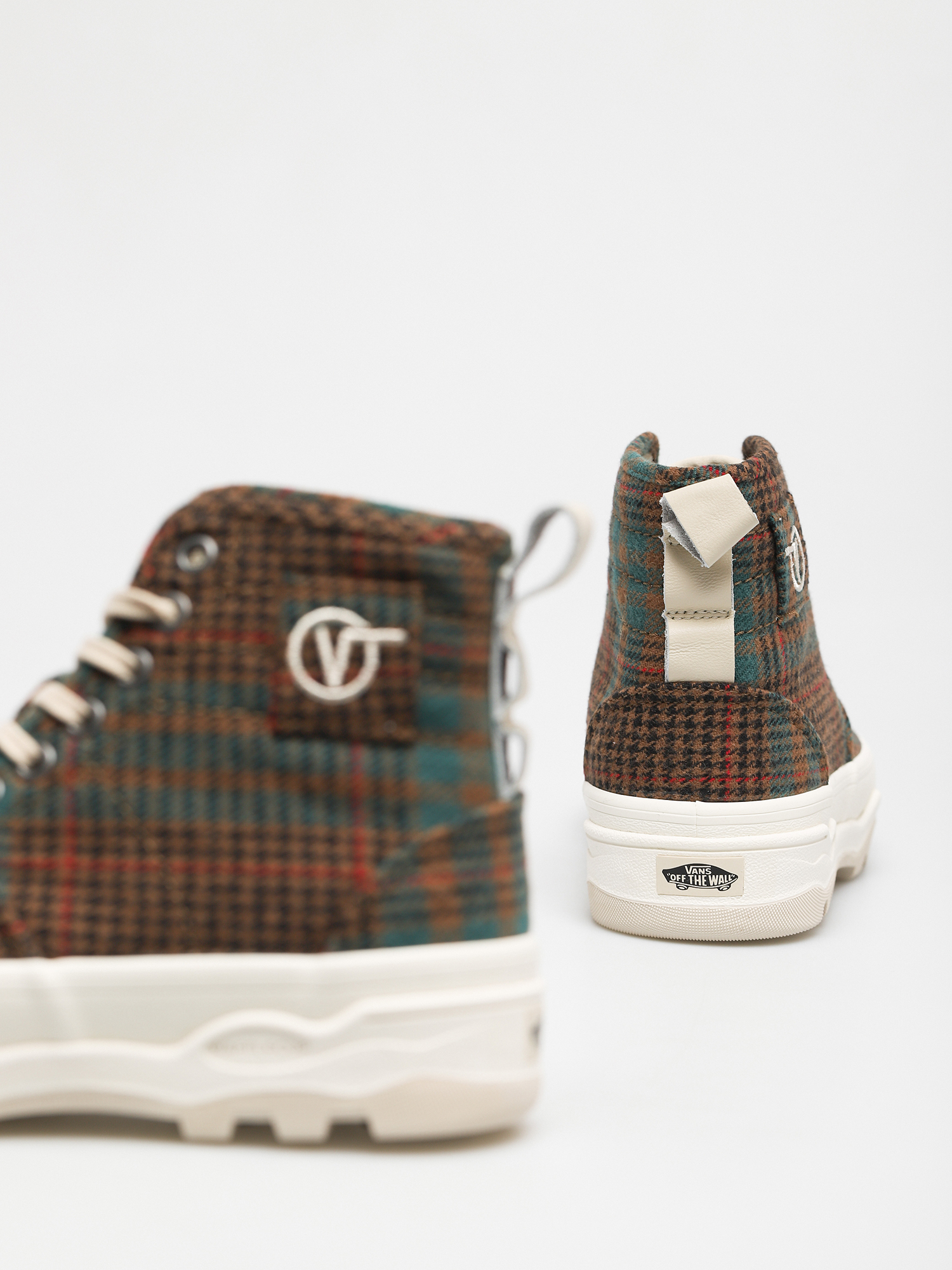 Buty Vans Sentry Wc (fuzzy plaid/sandshell/gr)