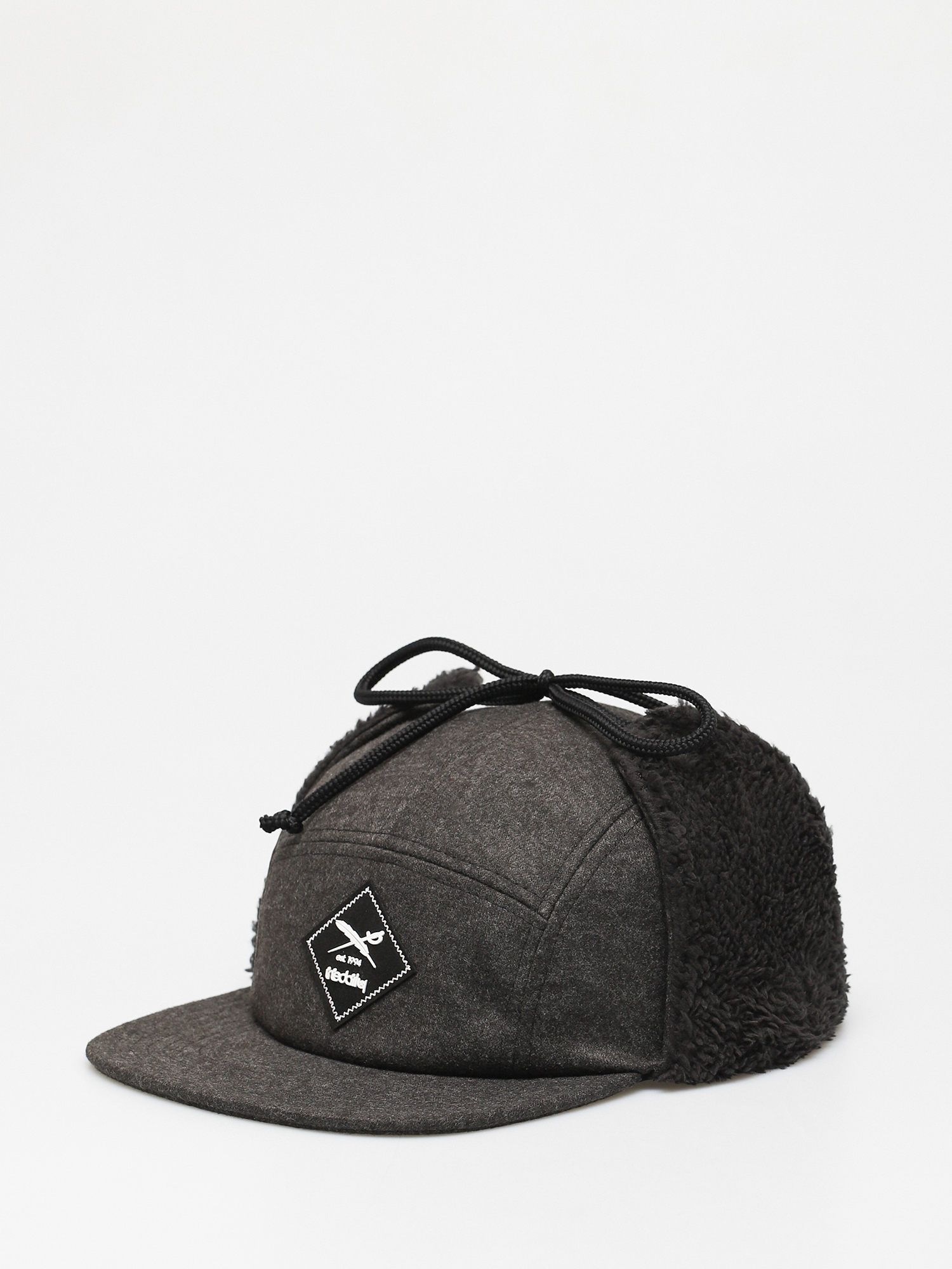 Czapka z daszkiem Iriedaily Jugga Earflap (black mel)