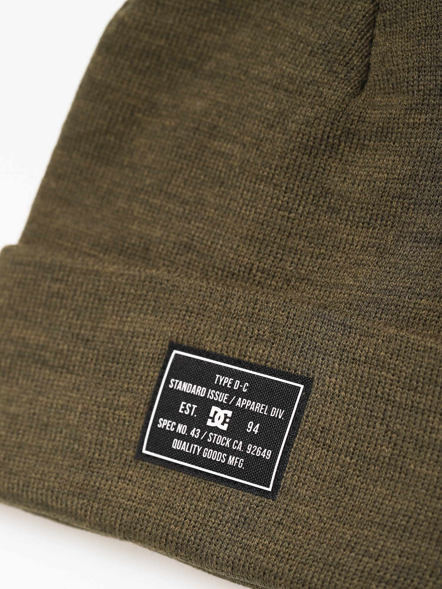 Czapka zimowa DC Label (olive night)