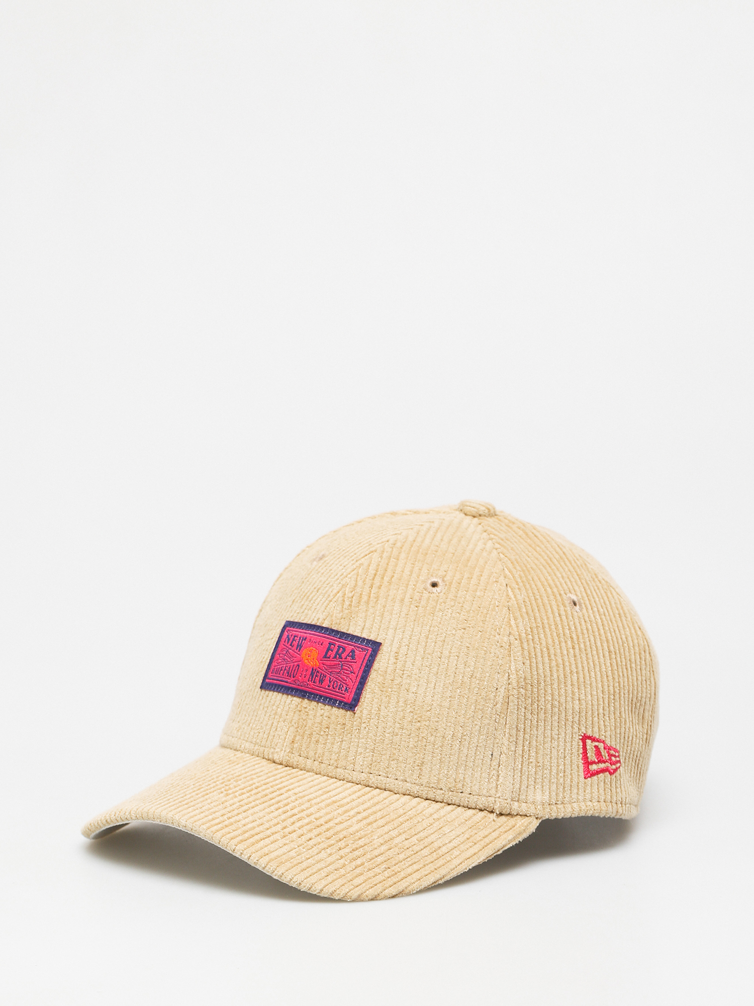 Czapka z daszkiem New Era Ne Cord Patch 9Forty (light beige)