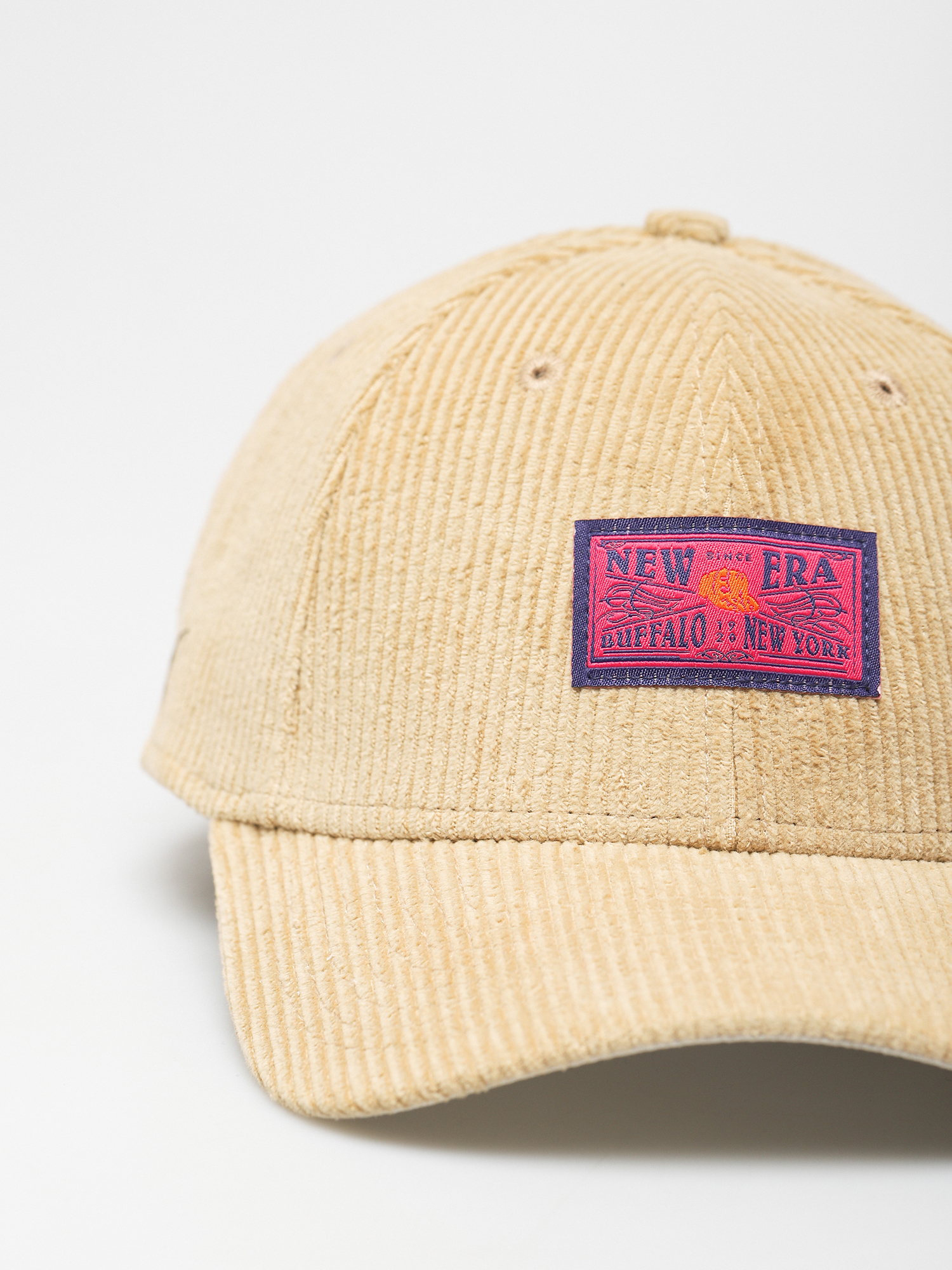 Czapka z daszkiem New Era Ne Cord Patch 9Forty (light beige)