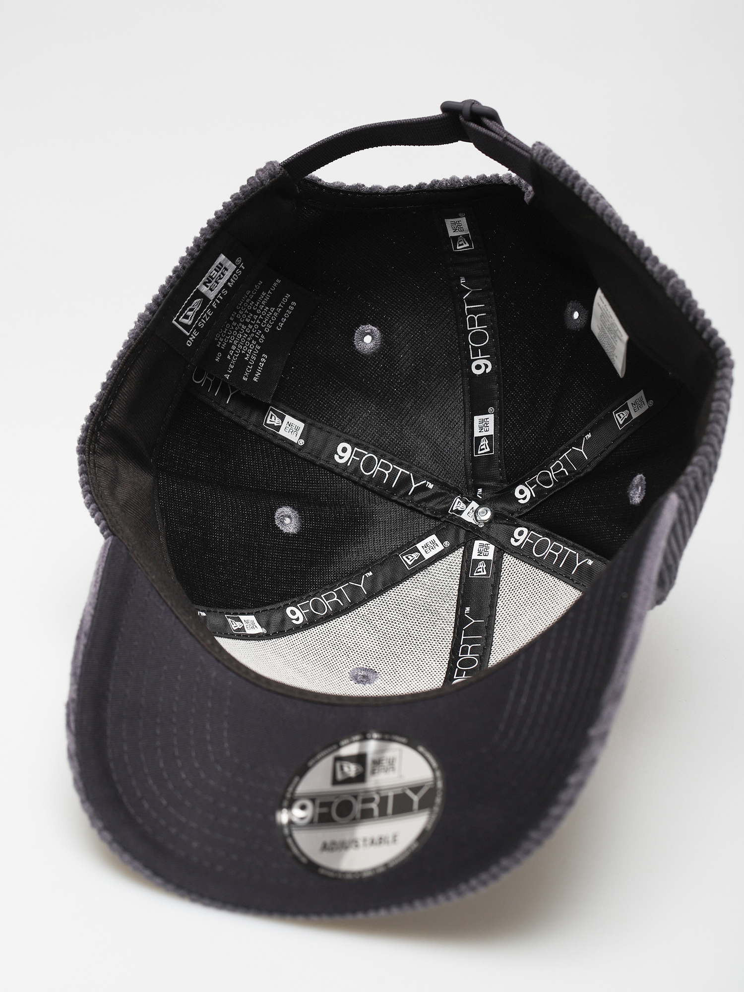 Czapka z daszkiem New Era Ne Cord Patch 9Forty (navy)