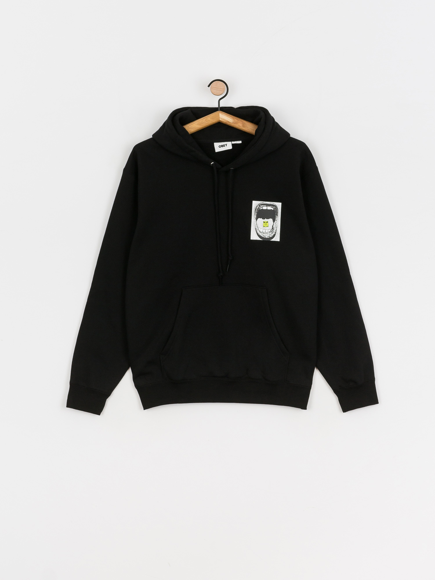 Bluza z kapturem OBEY Scream HD Wmn (black)