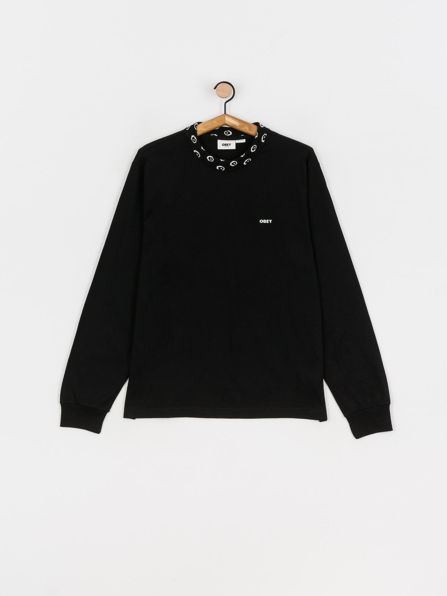 Longsleeve OBEY Jacobson Jacquard (black)