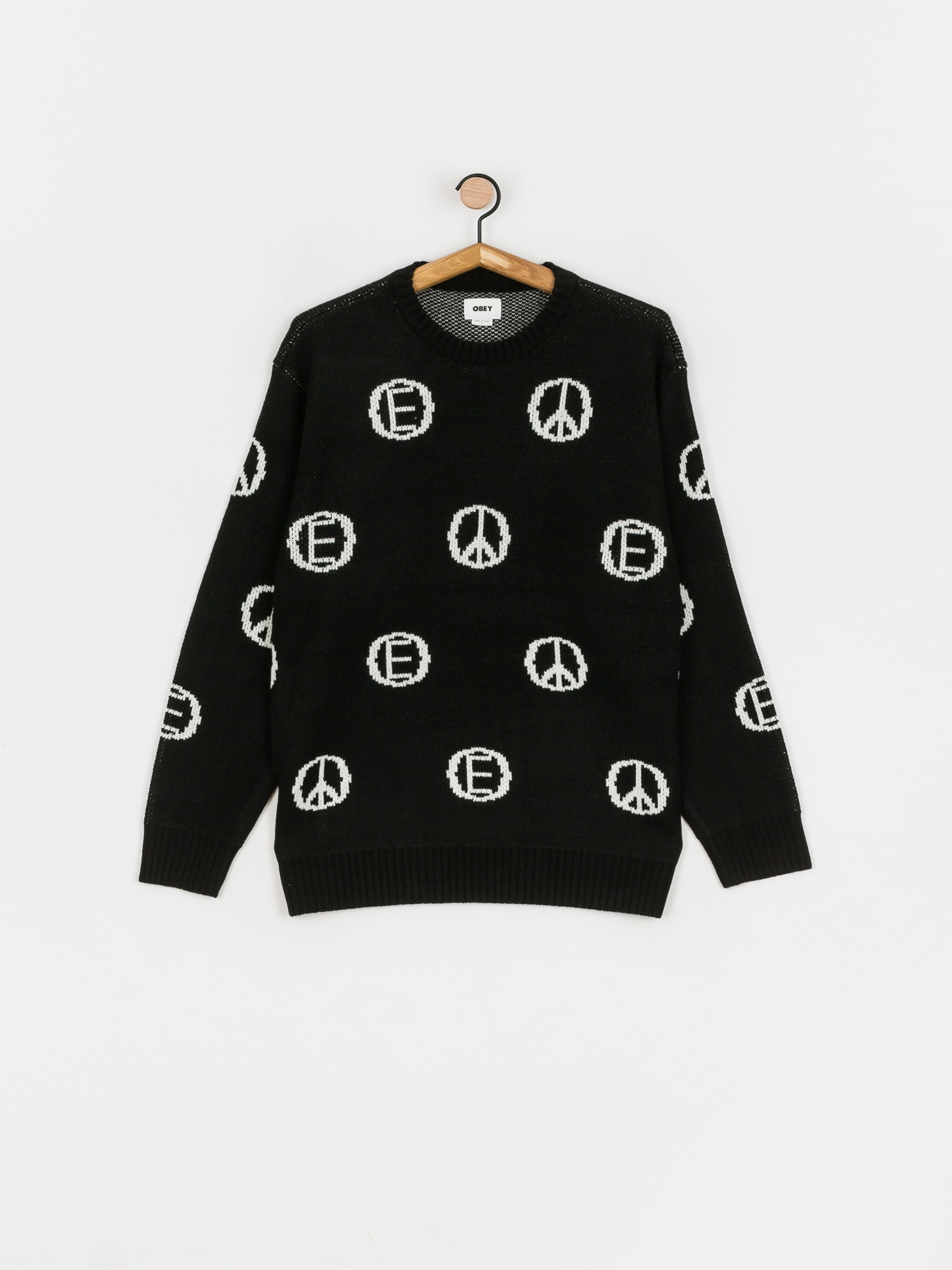 Sweter OBEY Discharge (black multi)