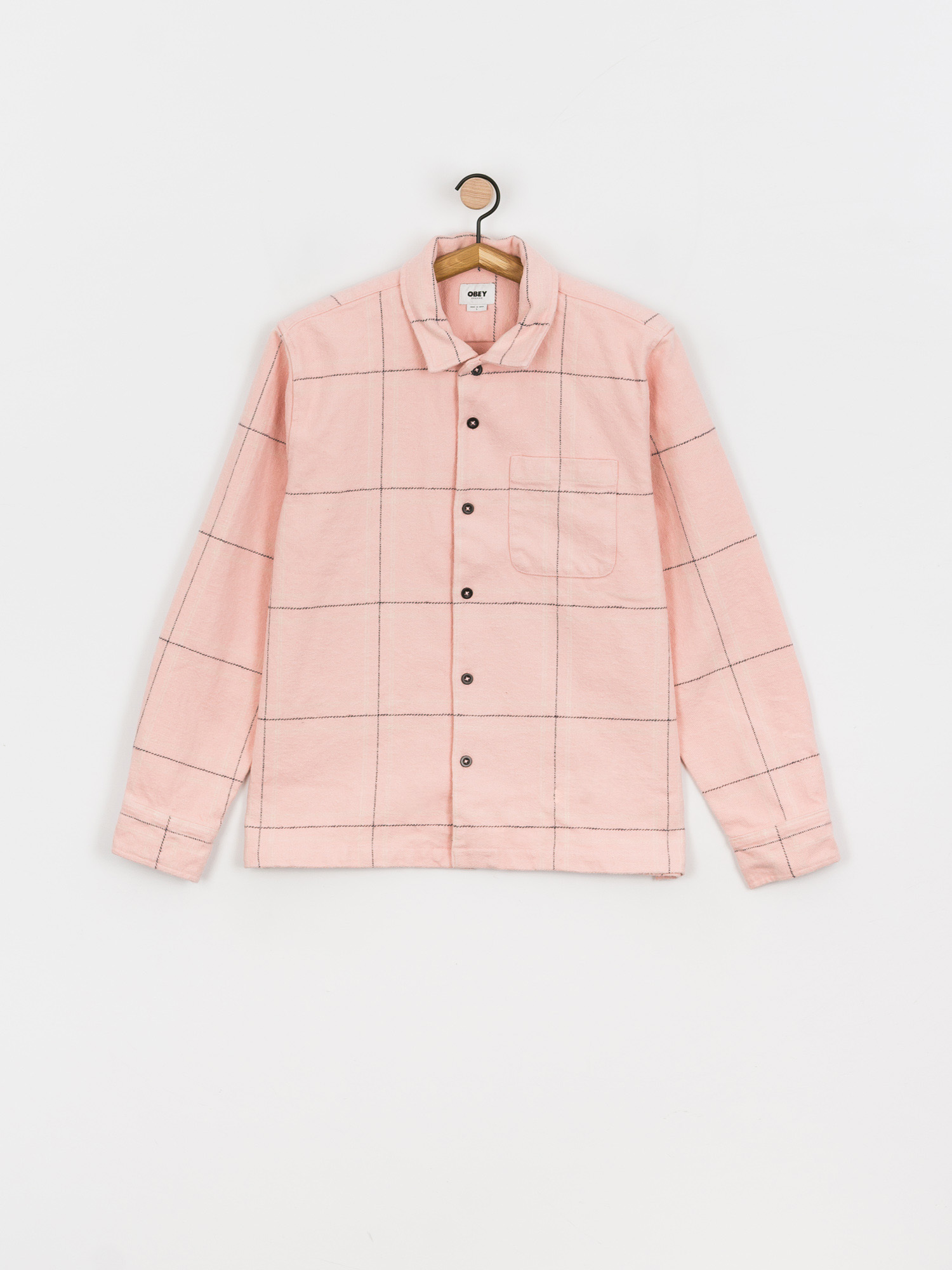 Koszula OBEY Fiasco (pink multi)