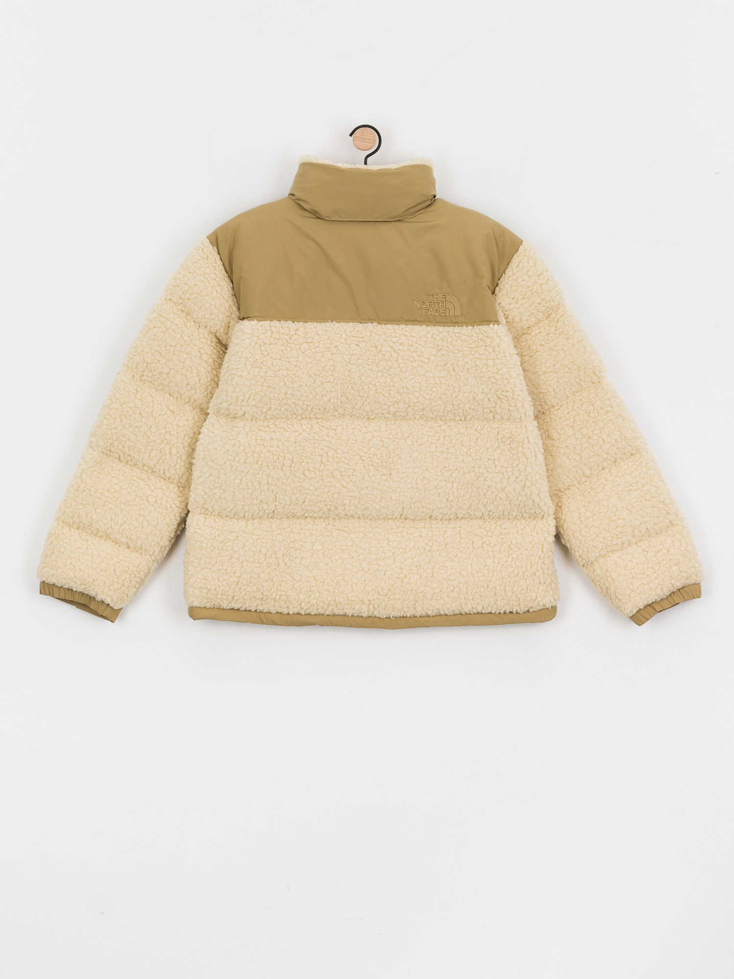 Kurtka The North Face Sherpa Nuptse (bleached sand/kelp tan)