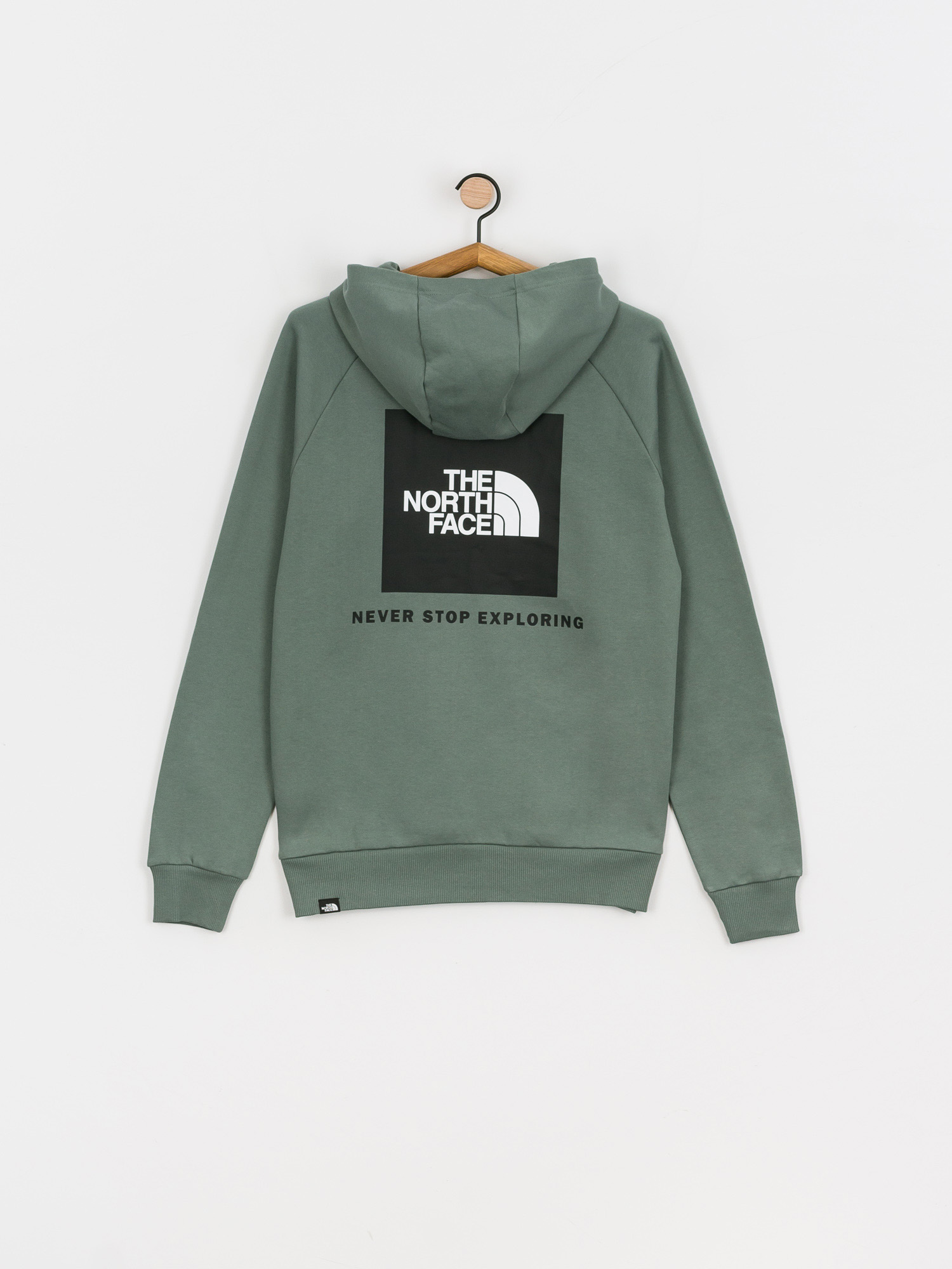 Bluza z kapturem The North Face Raglan Redbox HD (balsam green)
