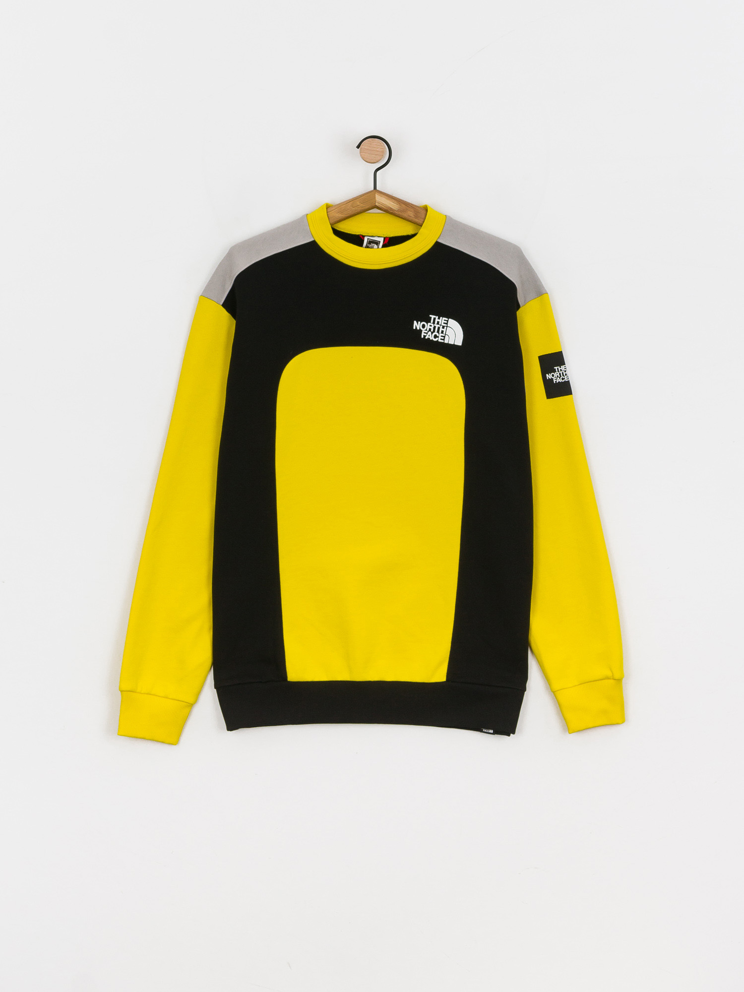Bluza The North Face Black Box Cut & Sew (lightning yellow)
