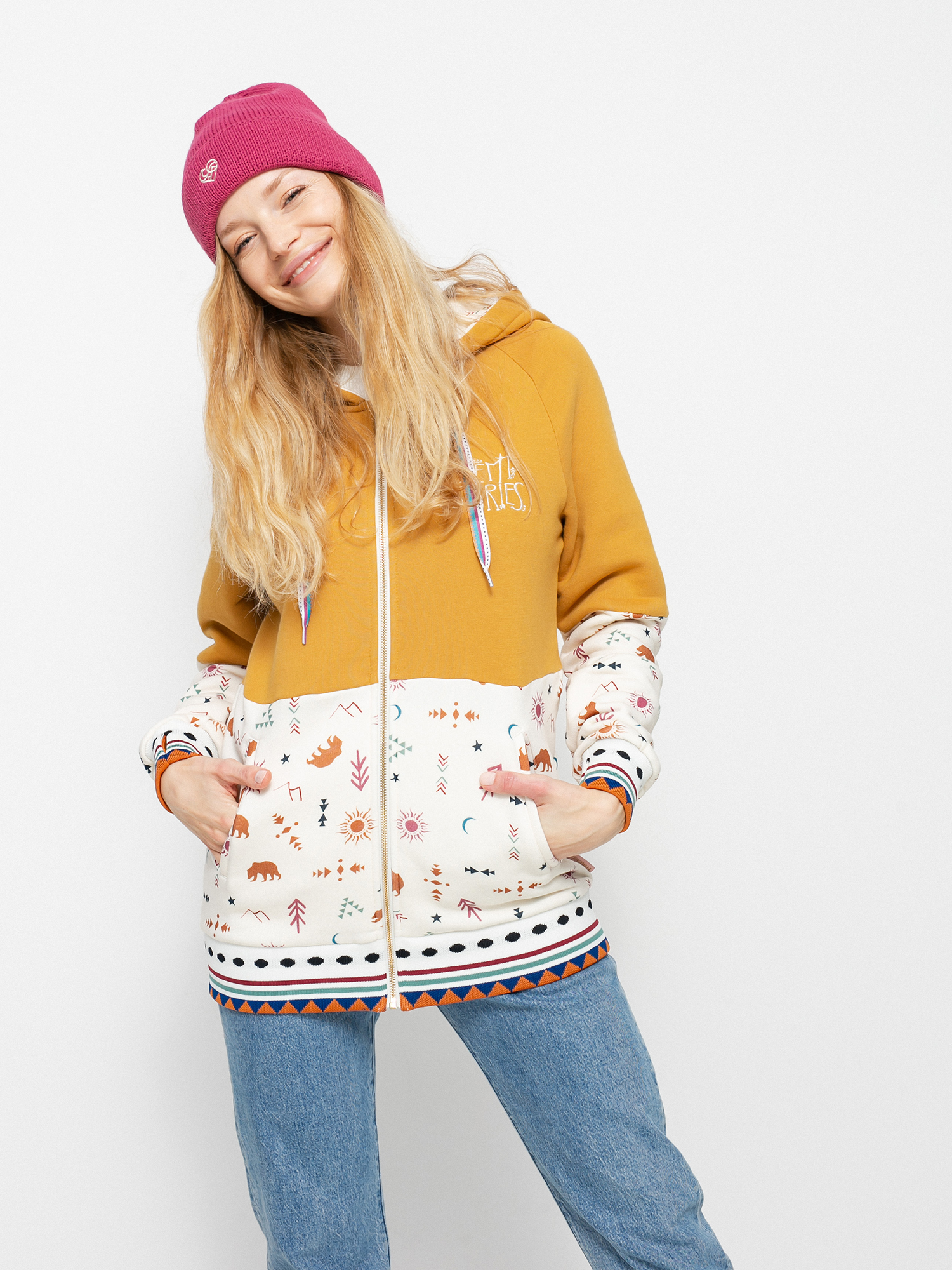 Bluza z kapturem Femi Stories Mago ZHD Wmn (vgb)