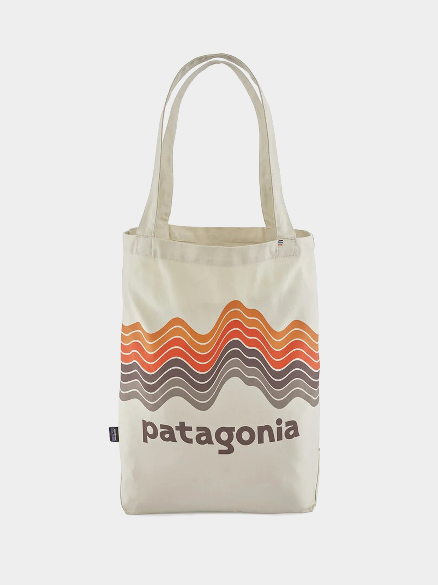 Torba Patagonia Market Tote be owy ridge rise stripe bleached stone