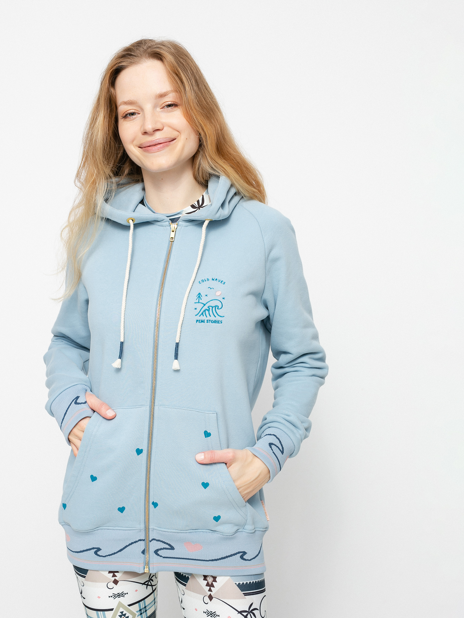 Bluza z kapturem Femi Stories Kira ZHD Wmn (cob)