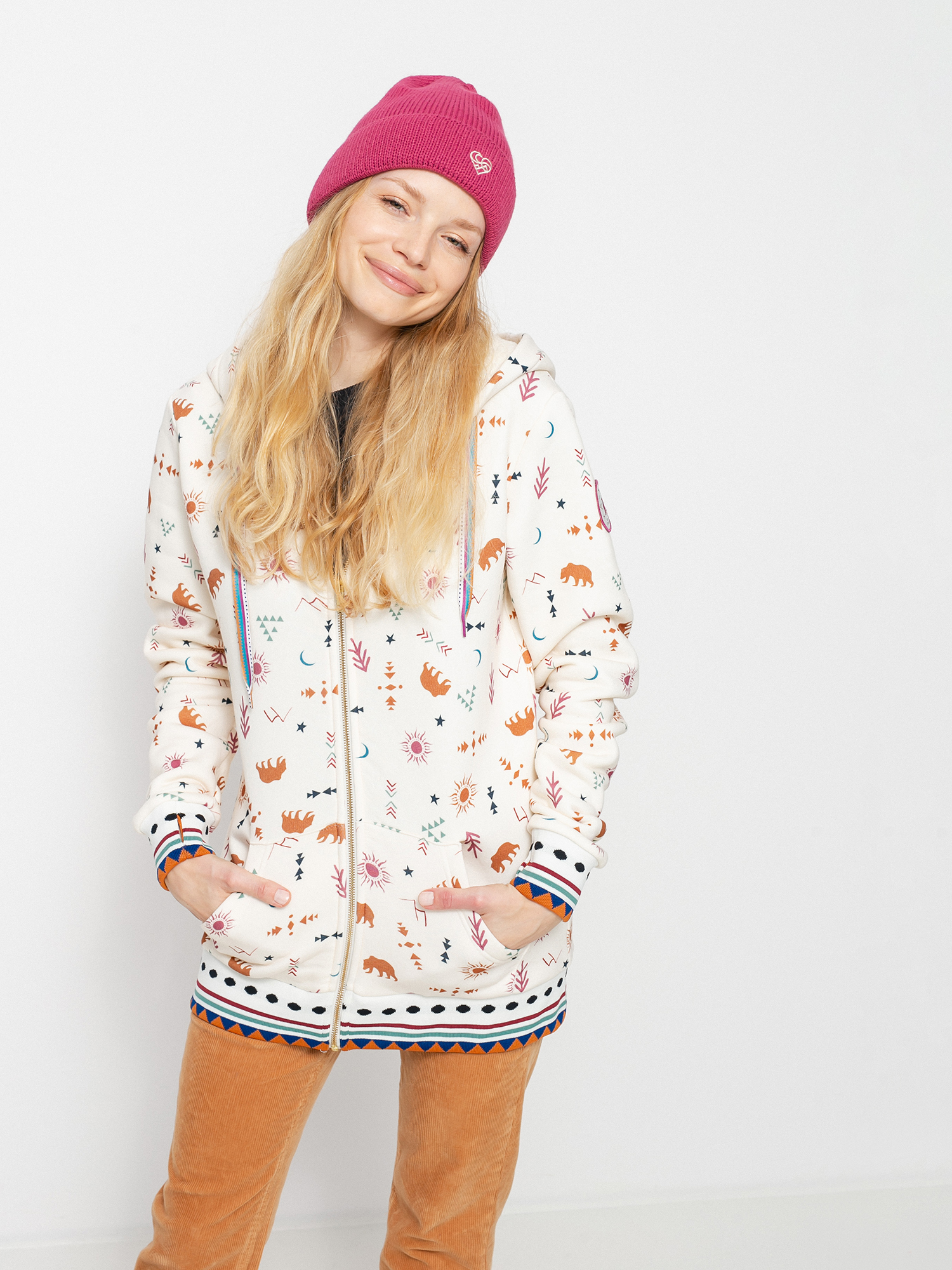 Bluza z kapturem Femi Stories Sidi ZHD Wmn (vgb)