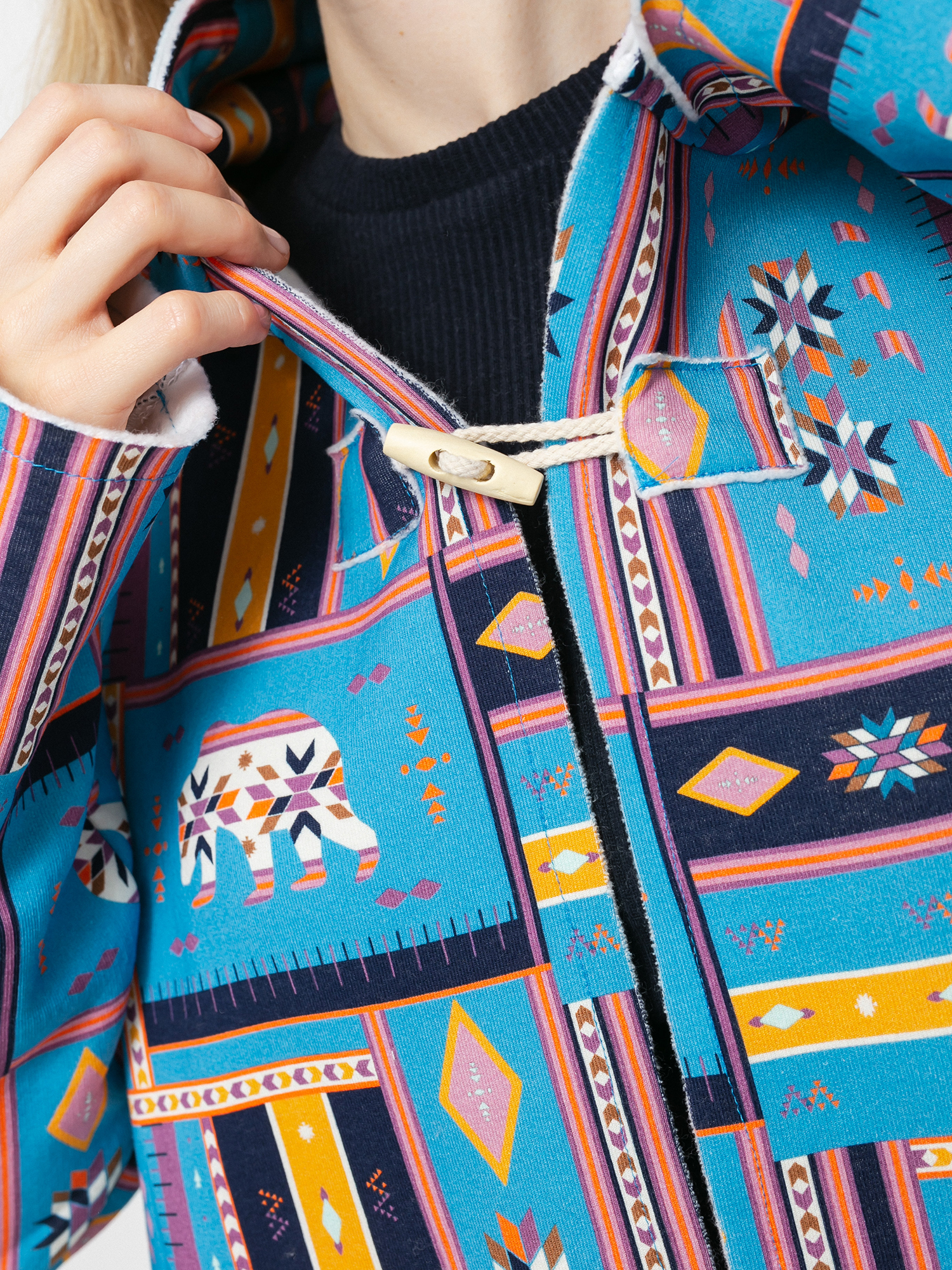 Bluza z kapturem Femi Stories Oshi ZHD Wmn (wds)