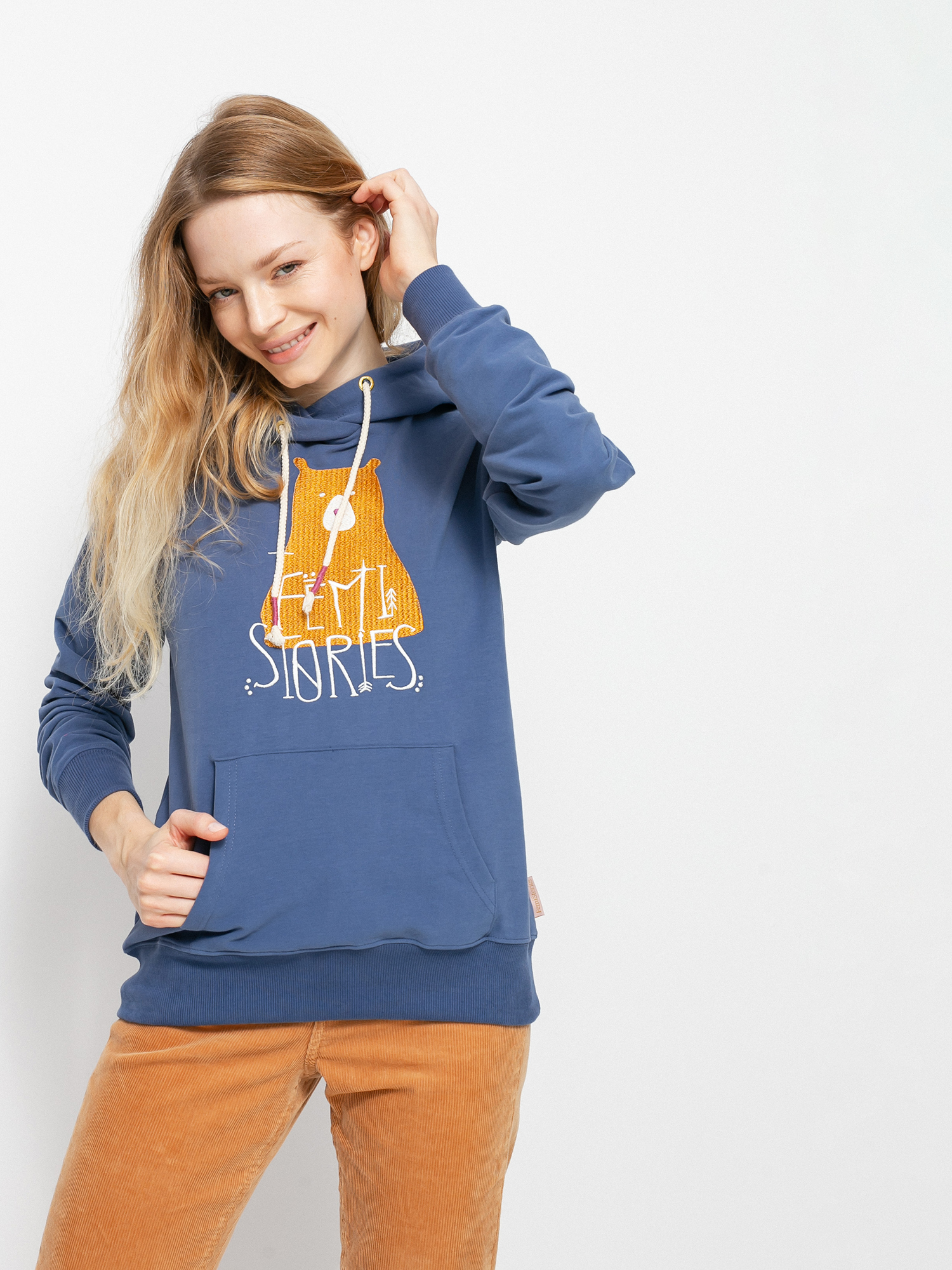 Bluza z kapturem Femi Stories Tomma HD Wmn (nvy)