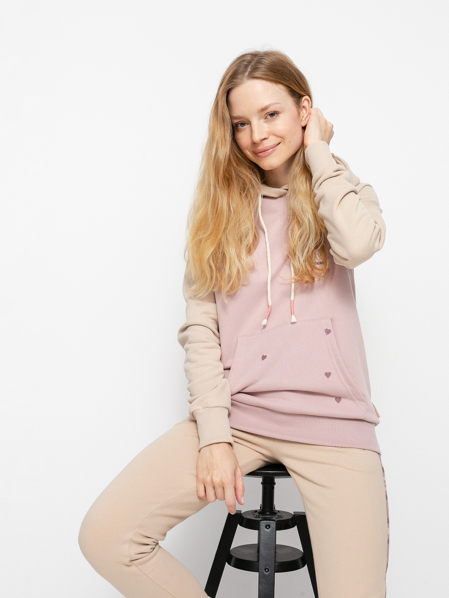 Bluza z kapturem Femi Stories Novia HD Wmn (lpnk)