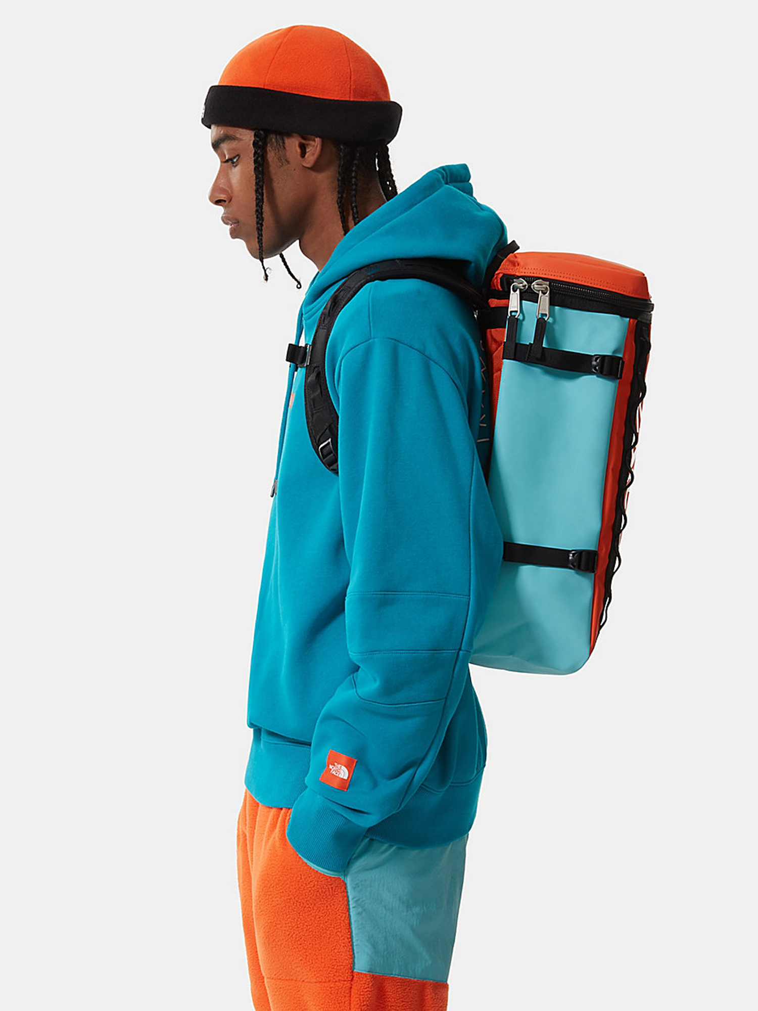 Plecak The North Face Base Camp Fuse Box (red orange/trans antracit blue)