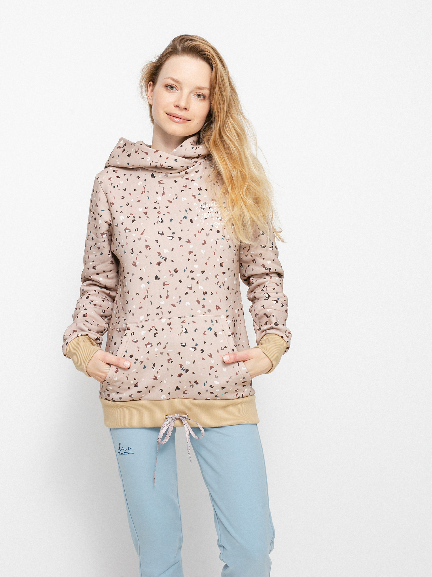 Bluza z kapturem Femi Stories Rum HD Wmn (cldl)