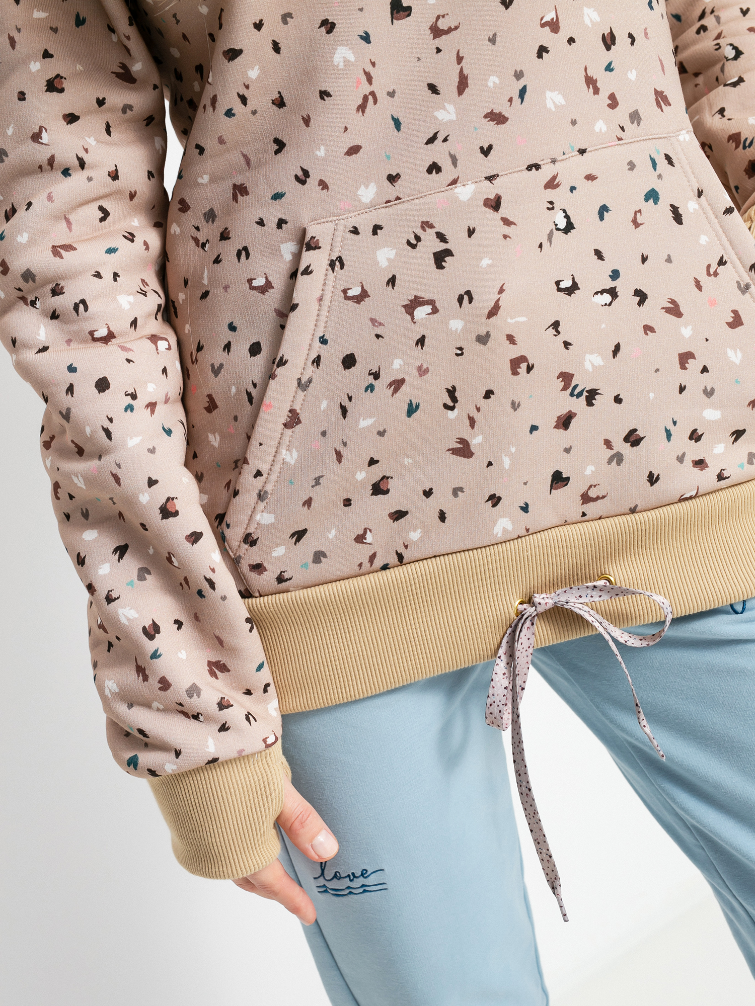 Bluza z kapturem Femi Stories Rum HD Wmn (cldl)