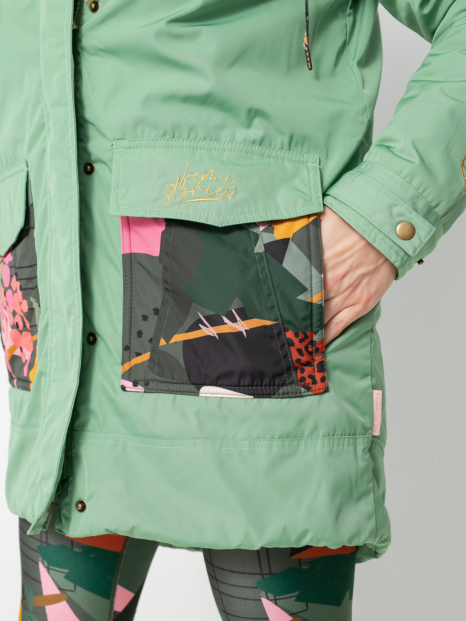 Kurtka Femi Stories Zino Wmn (grn)