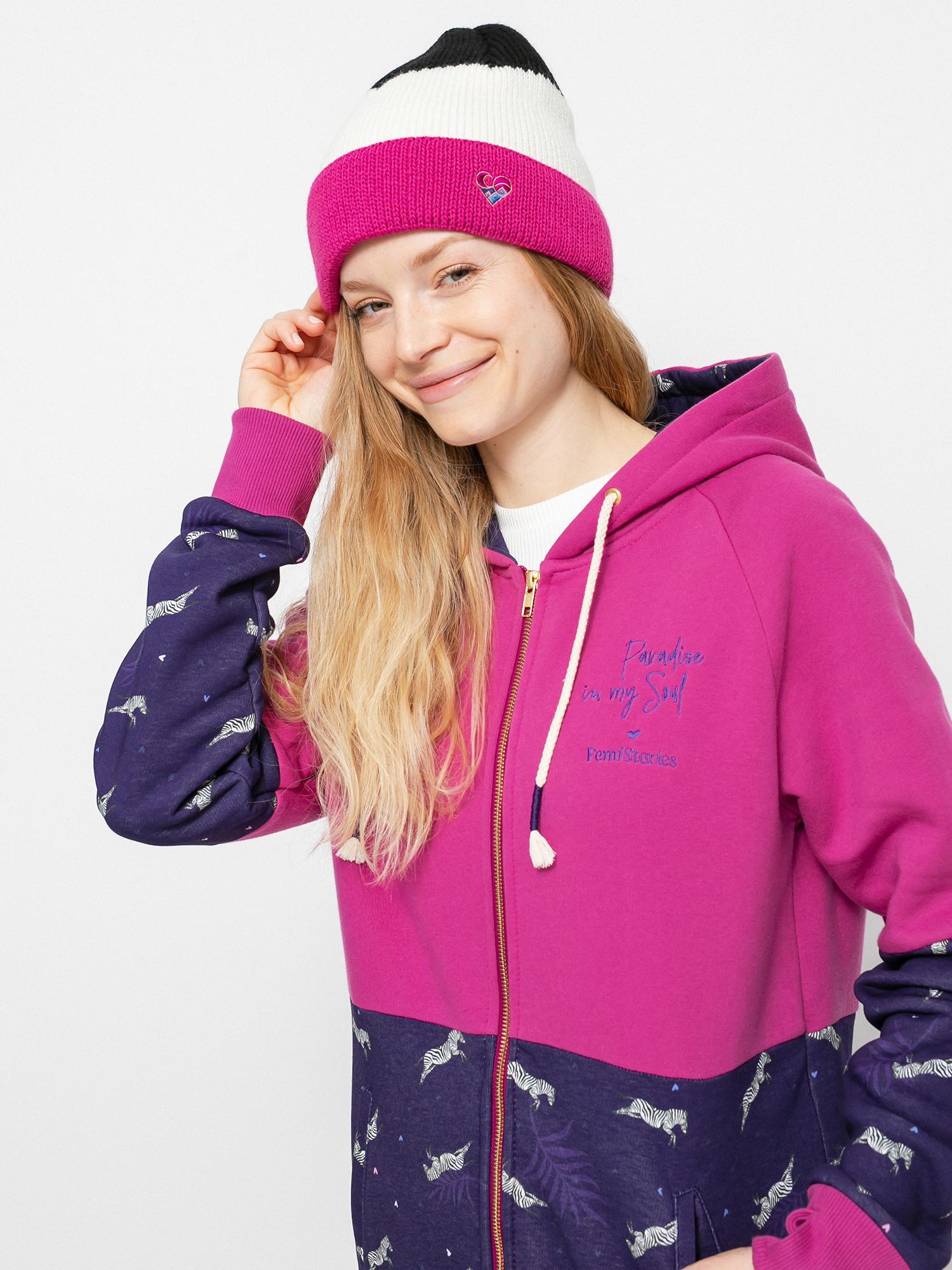 Bluza z kapturem Femi Stories Mago ZHD Wmn (pzbr)