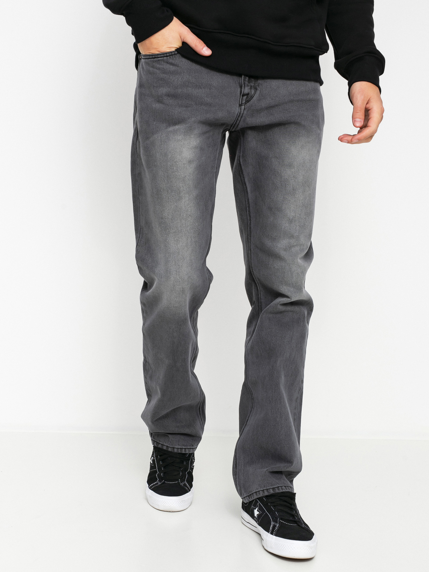 Spodnie Volcom Solver Denim (fade to black)