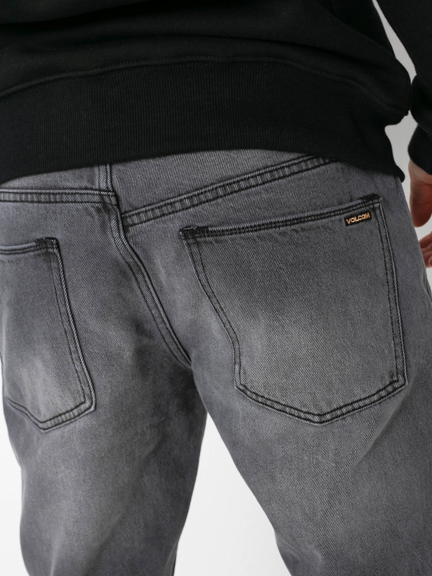 Spodnie Volcom Solver Denim (fade to black)