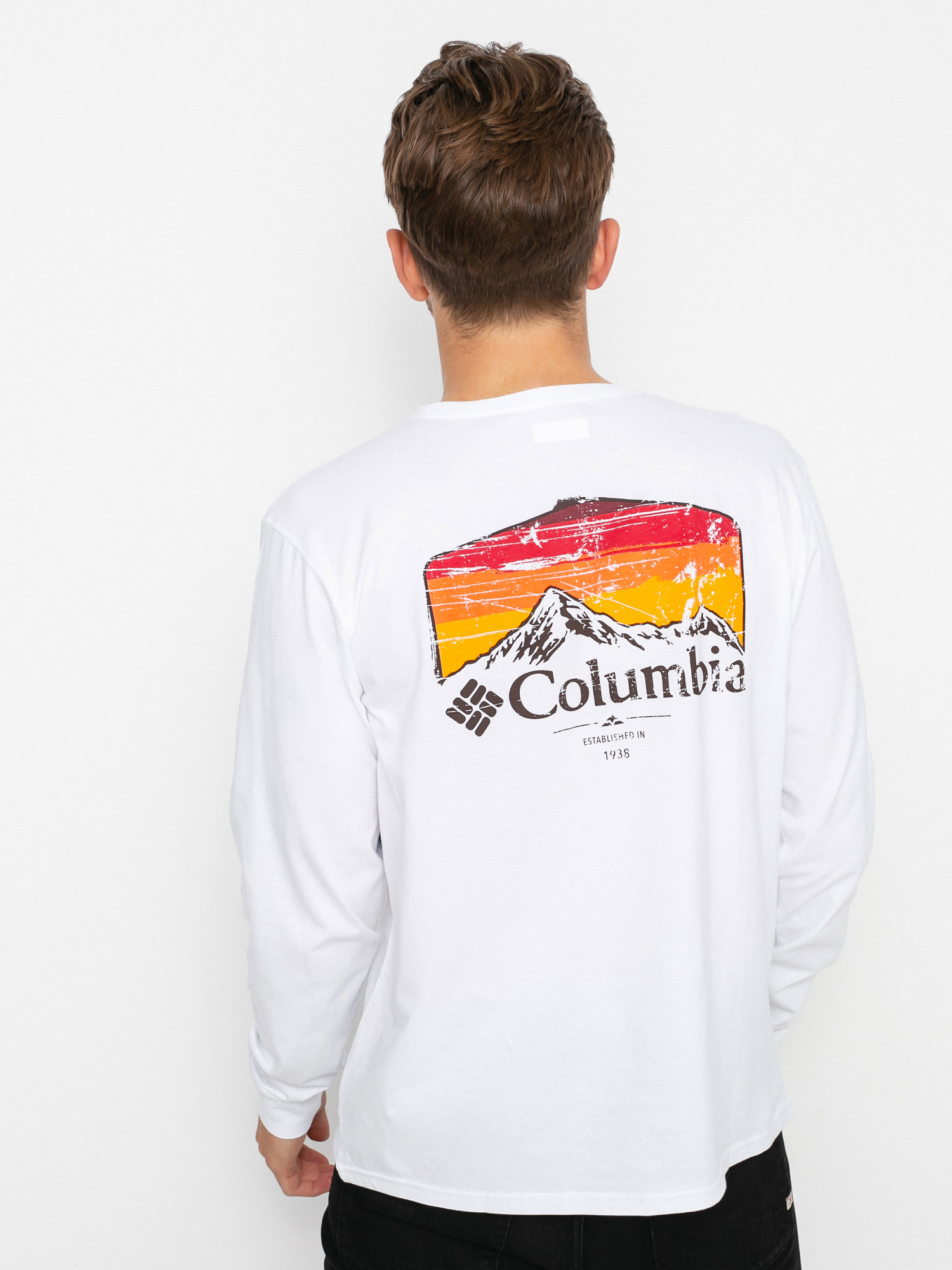 Longsleeve Columbia Pikewood (white/hikers)