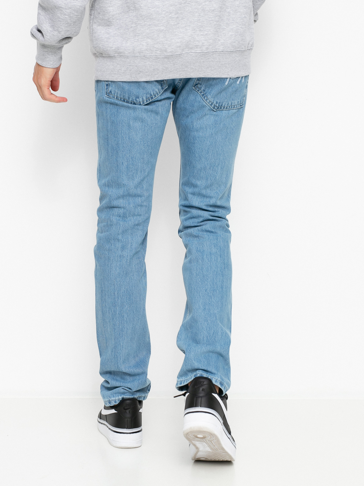 Spodnie MassDnm Signature Jeans Tapered Fit (light blue stone wash)