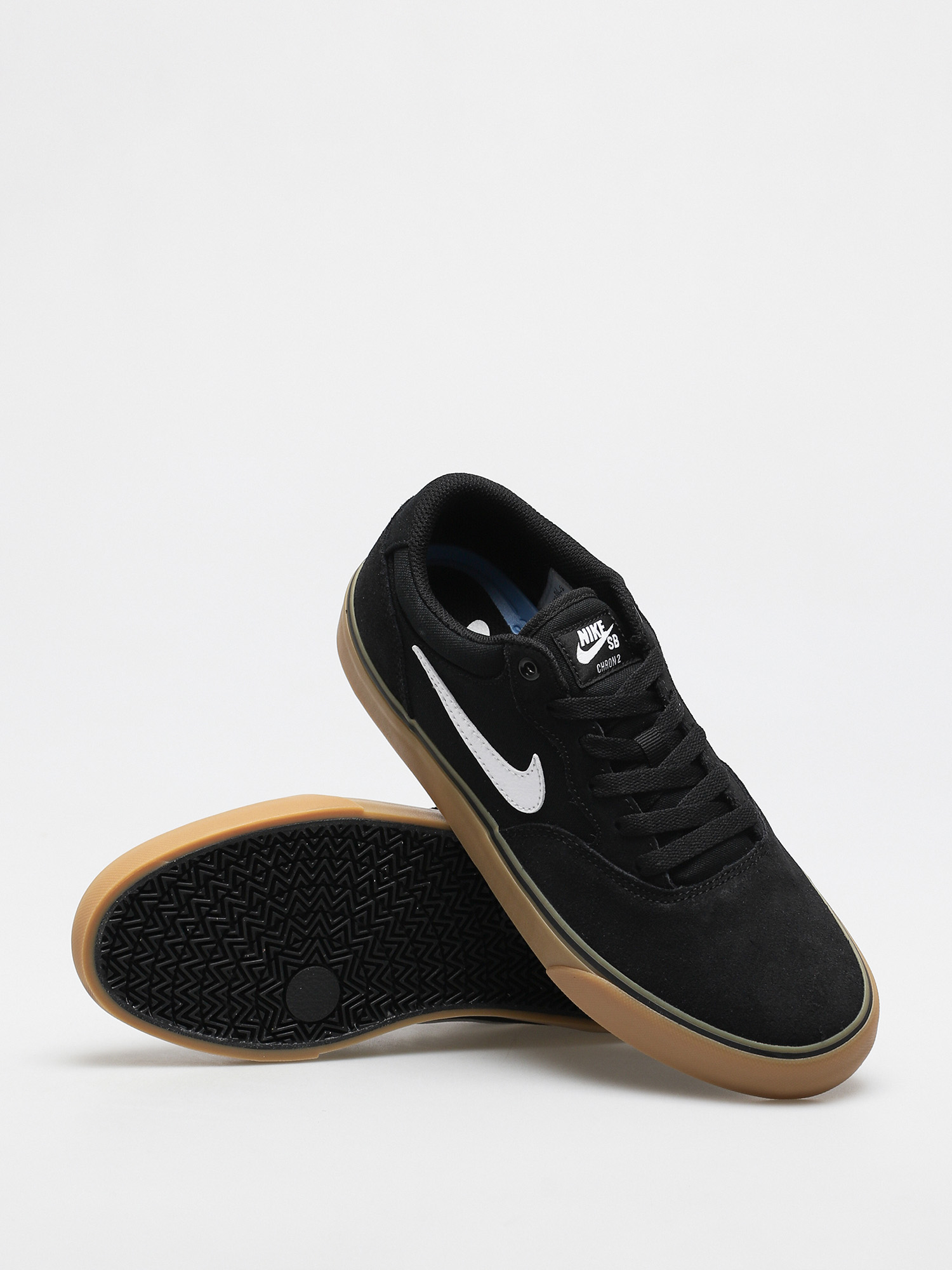 Buty Nike SB Chron 2 (black/white black gum light brown)
