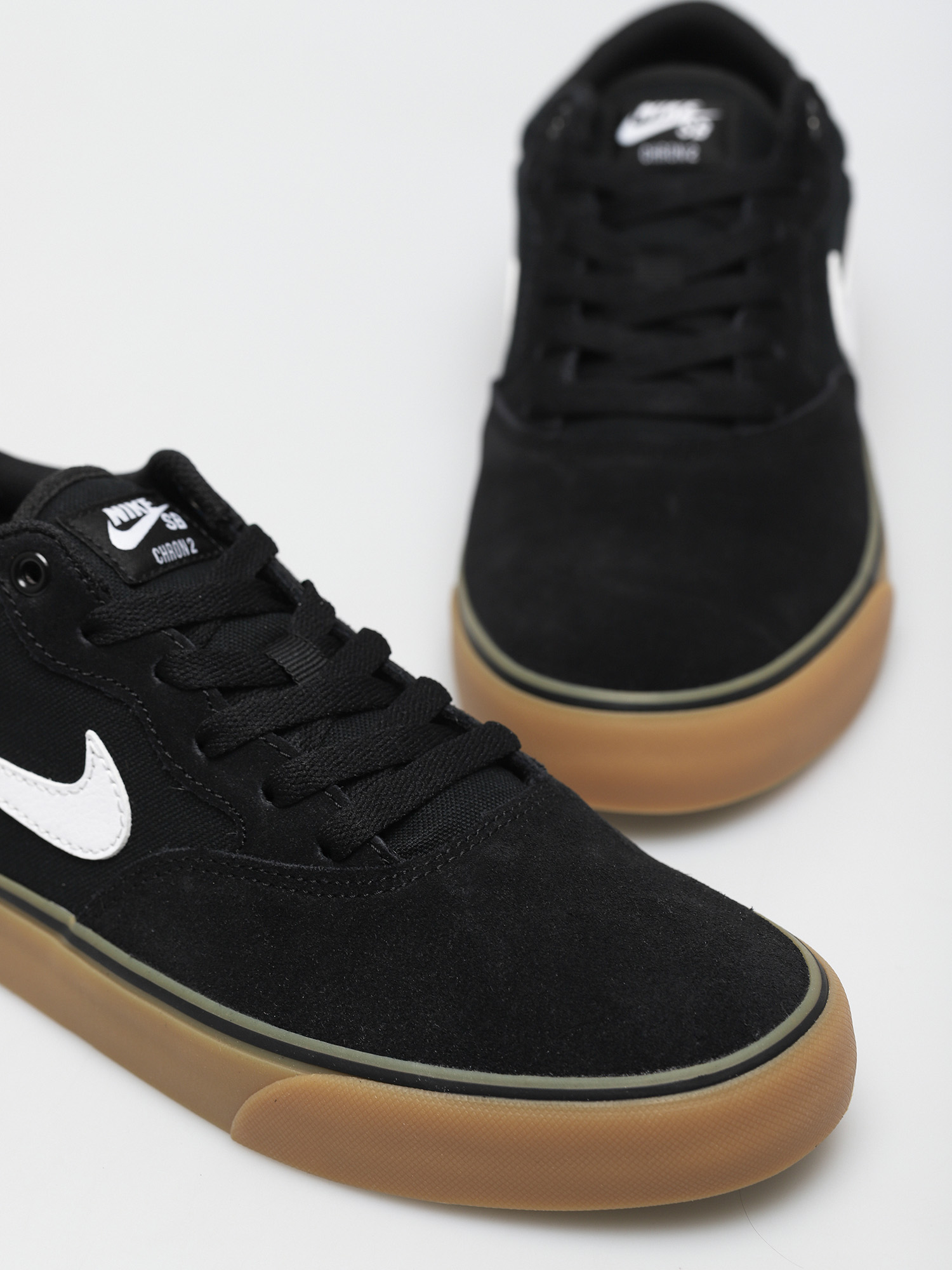 Buty Nike SB Chron 2 (black/white black gum light brown)