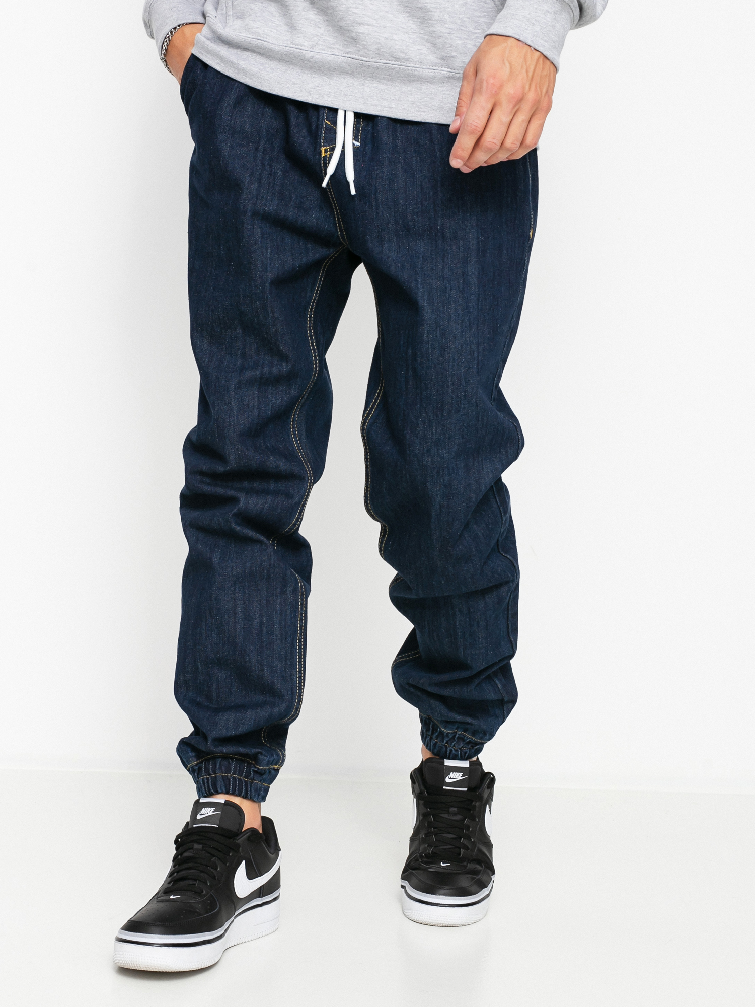 Spodnie MassDnm Signature Jeans Joggers Sneaker Fit (dark blue)